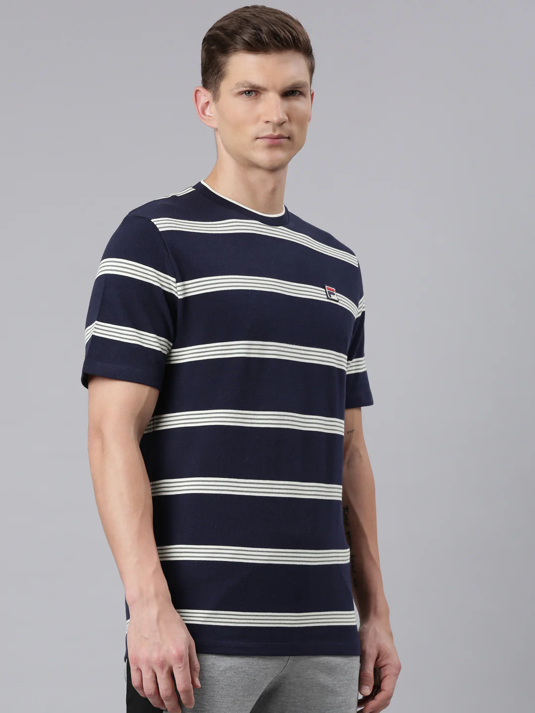 Fila Men Navy Chapman T-Shirt - Image 13
