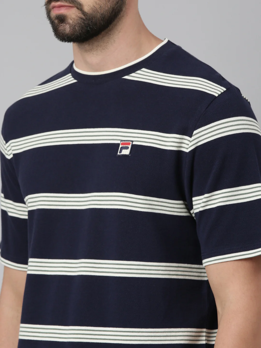 Fila Men Navy Chapman T-Shirt - Image 9
