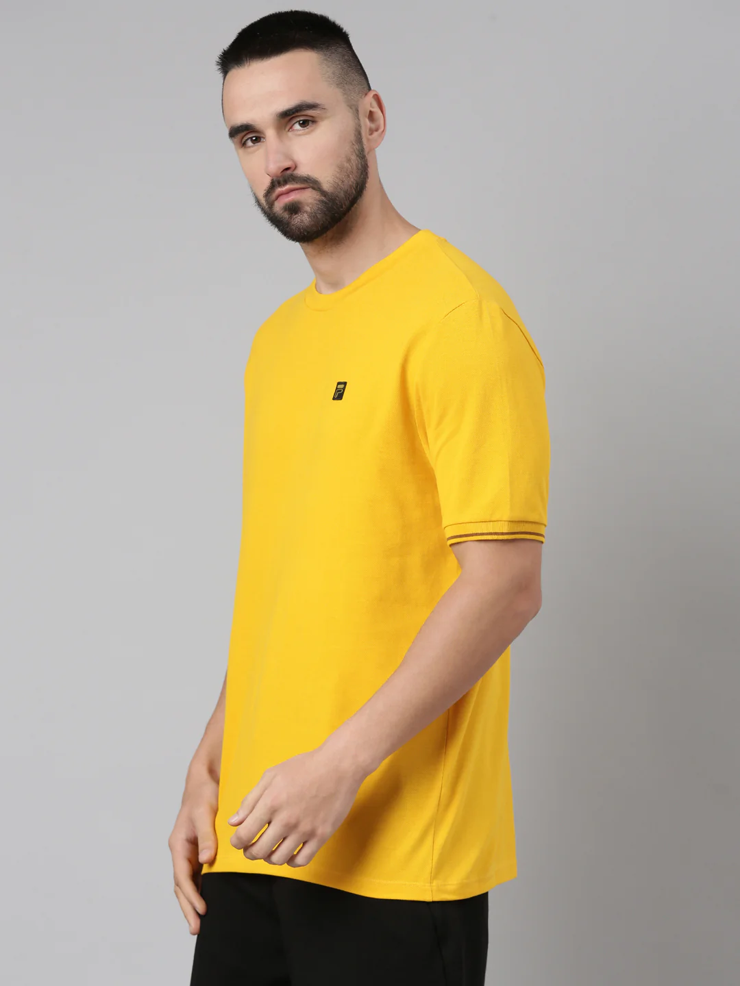Fila Men T-Shirts Gold Line - Image 3
