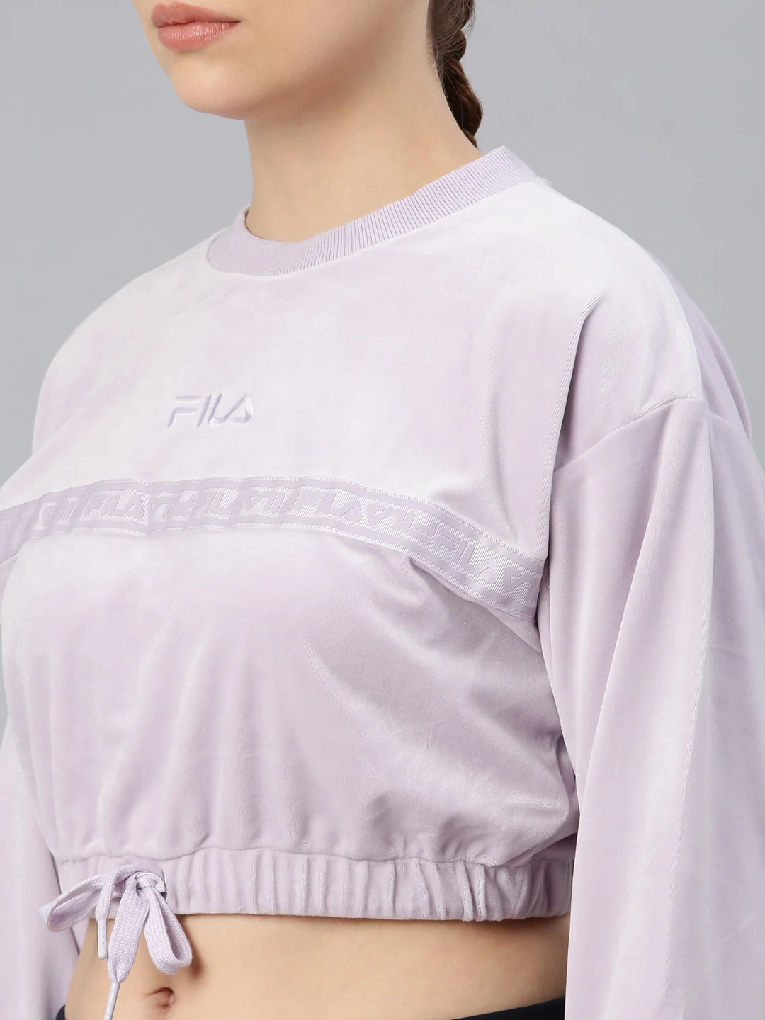 FILA Adults-Women Lavender Sweatshirts - Image 8