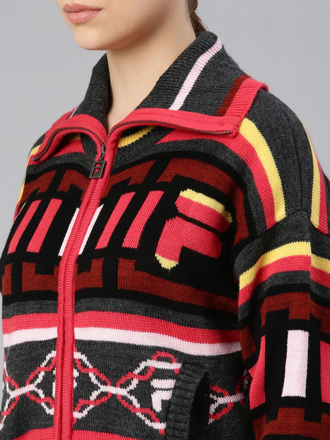 FILA Adults-Women Multicolor Sweater - Image 8