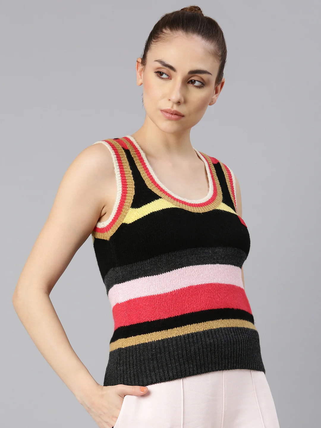 FILA Adults-Women Multicolor Sweater - Image 4