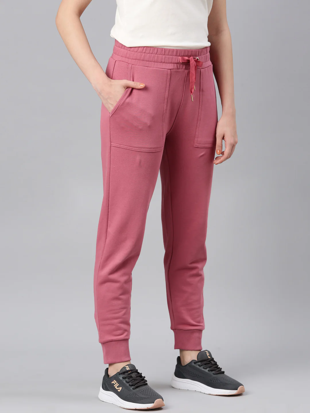 FILA Adults-Women Red Track Pants - Image 3
