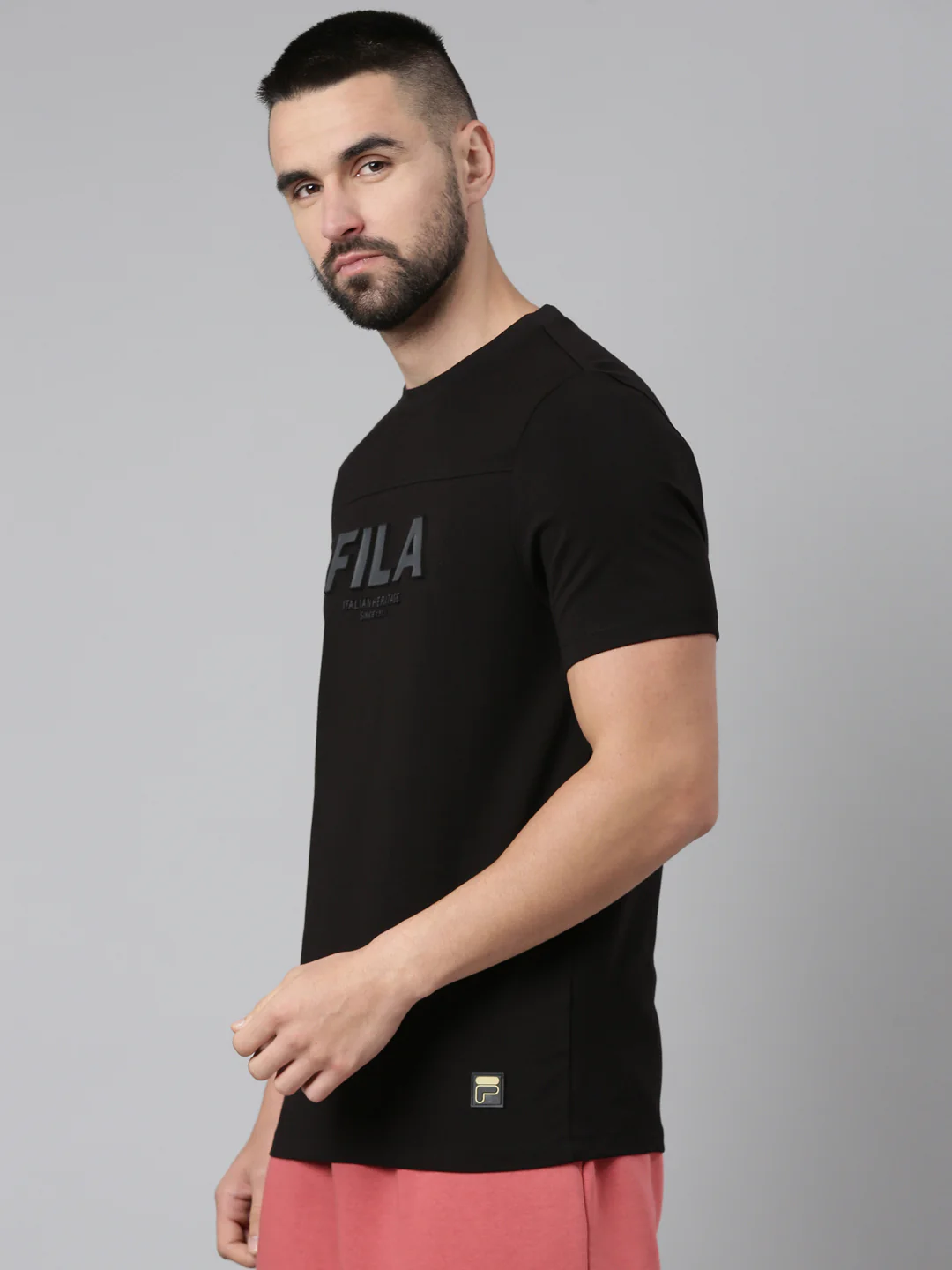 Fila Men T-Shirts Gold Line - Image 3