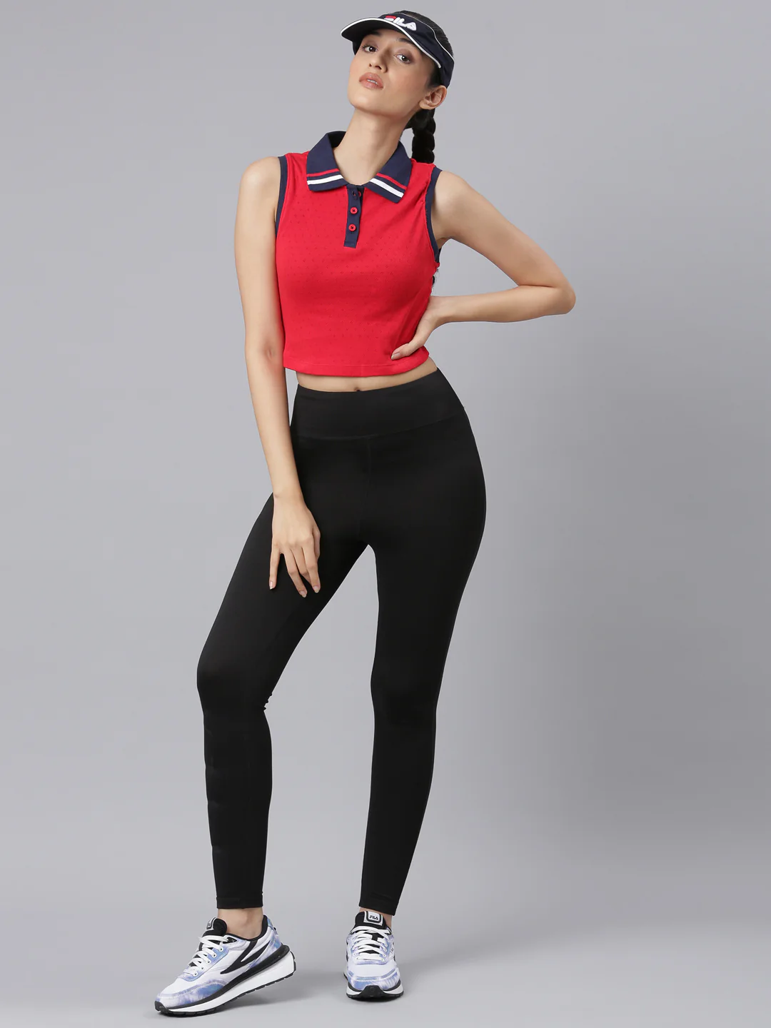 Fila Women Red Tyson Tank Top - Image 7