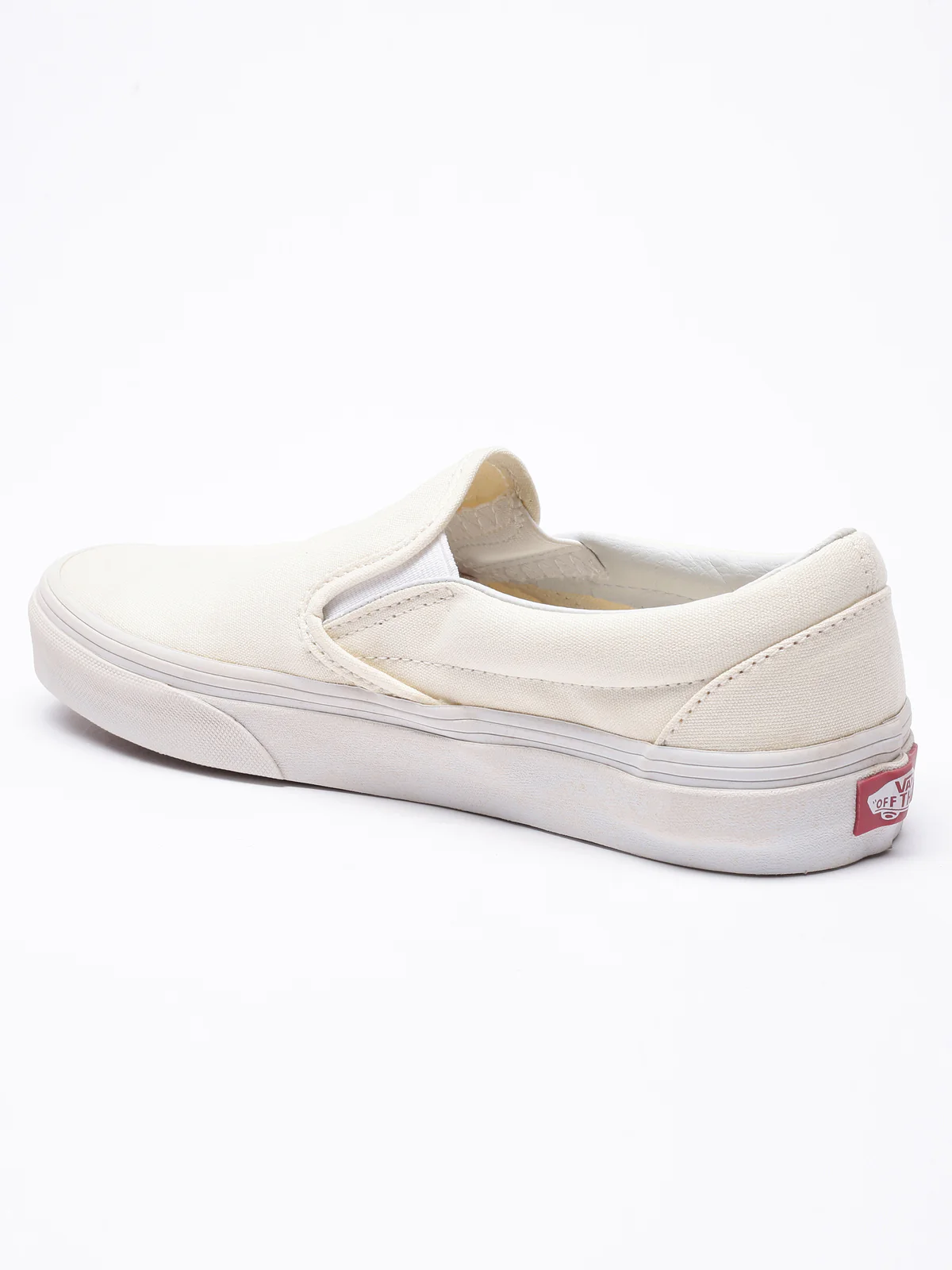 White Unisex Slip on - Image 2