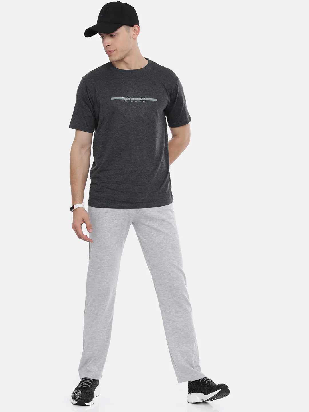 Men's Solid Classic Track Pants - Image 4