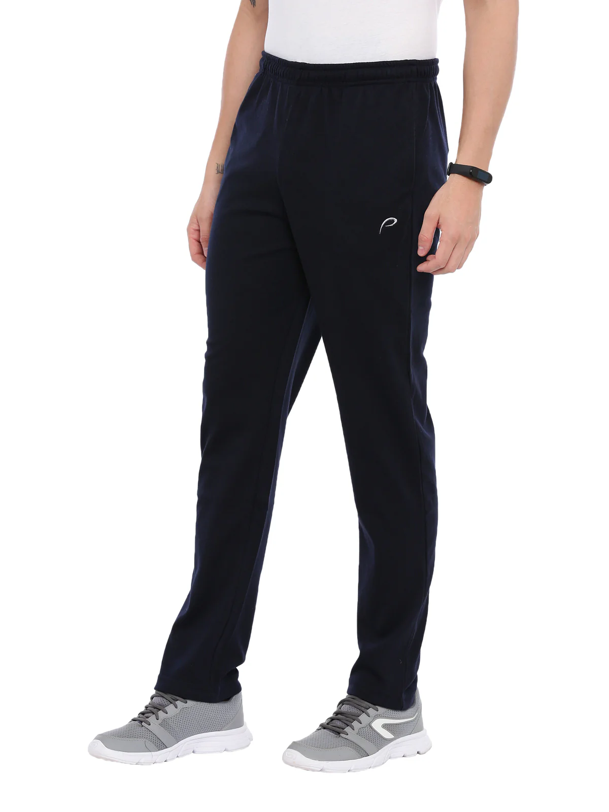 Men's Solid Classic Track Pants - Image 2