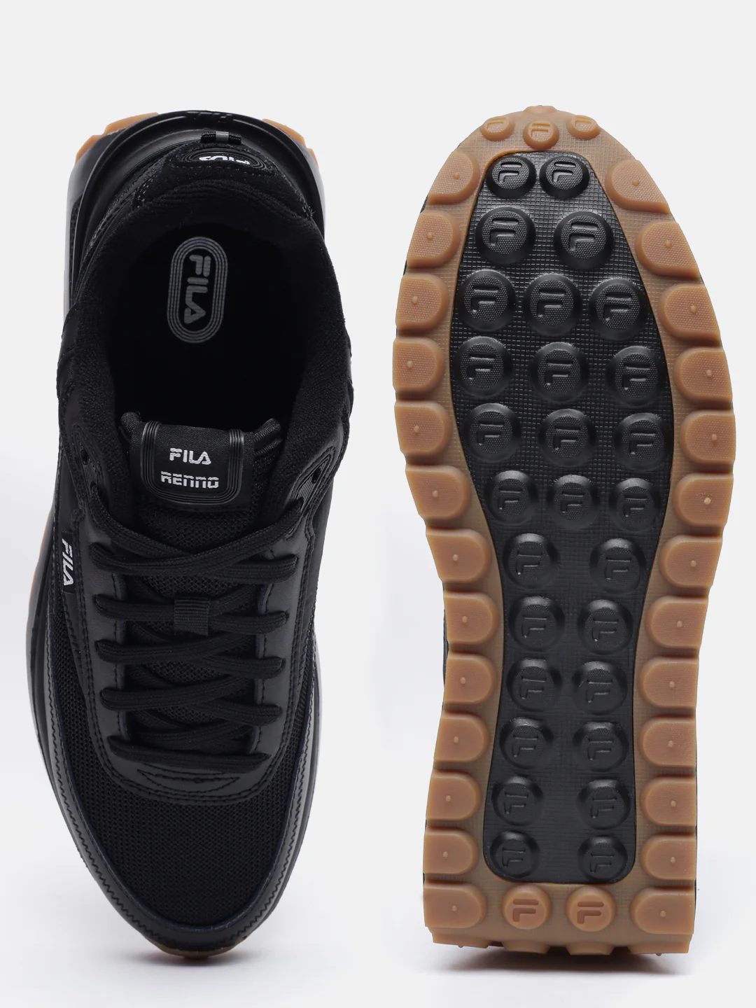 Fila Black Renno Premium Women Running Shoes - Image 4