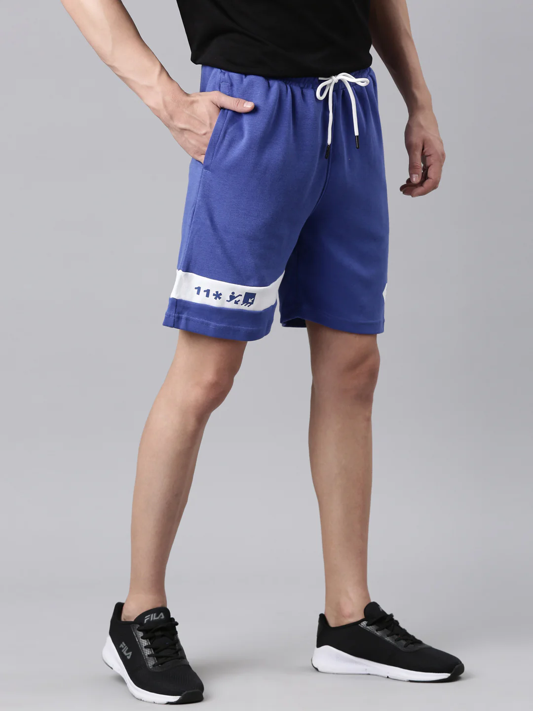 Fila Blue Nedaz Men's Shorts - Image 4