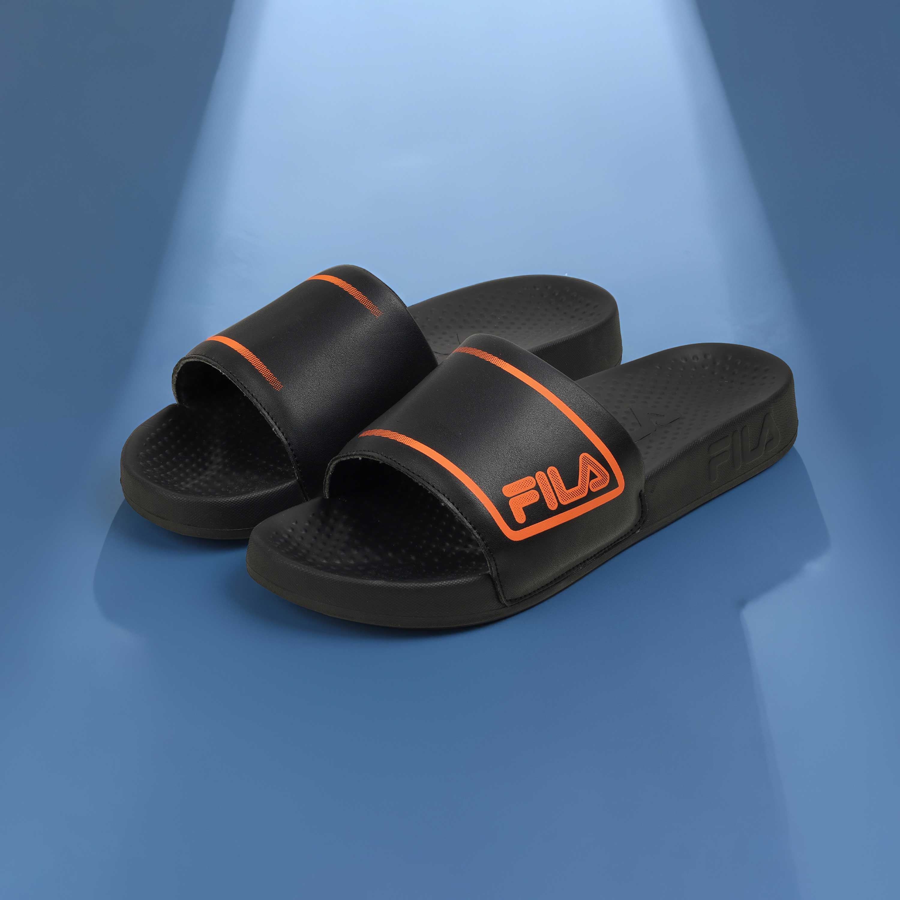 Fila Men Black  Ammer Slides - Image 3