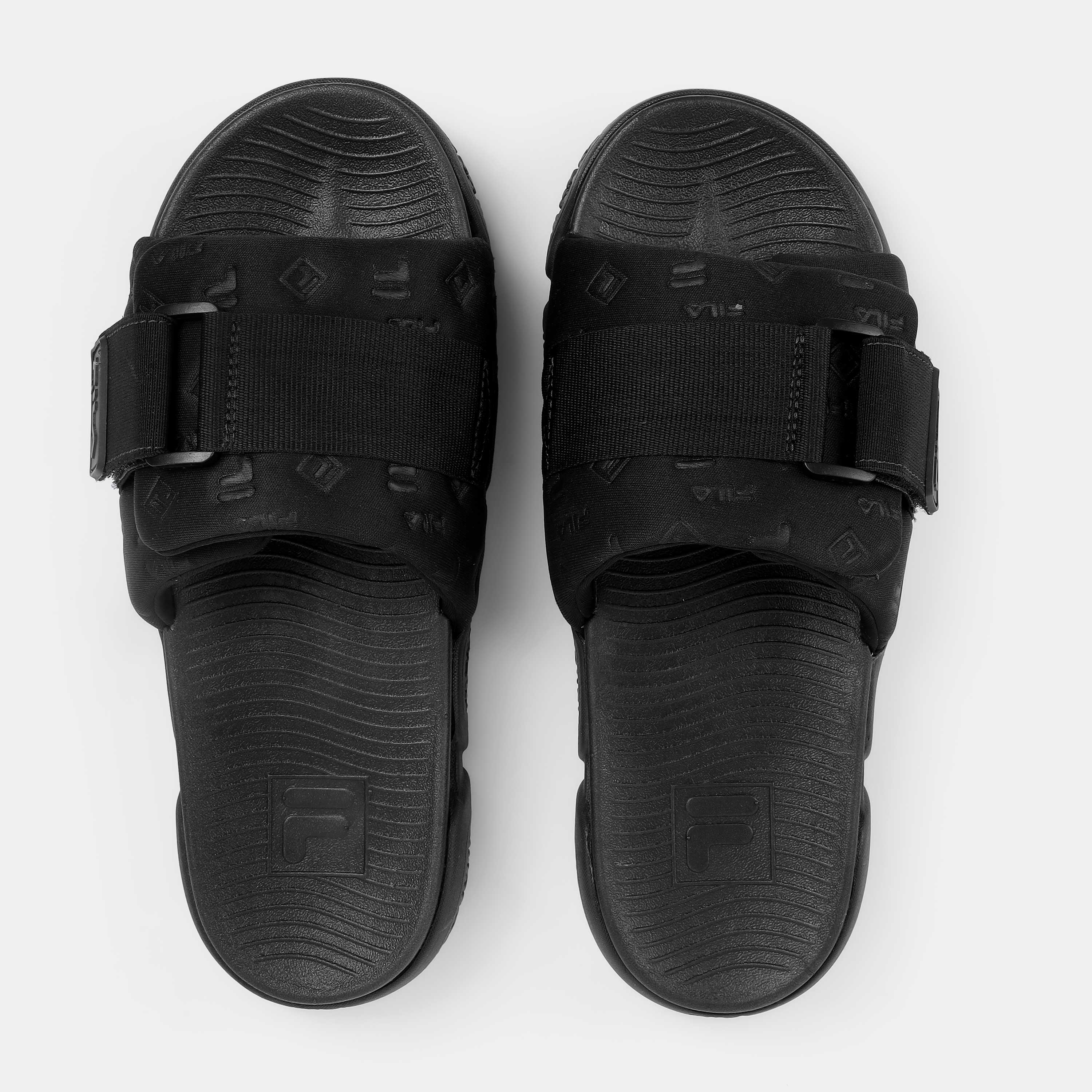 Fila Men Black Rapello Slide - Image 5
