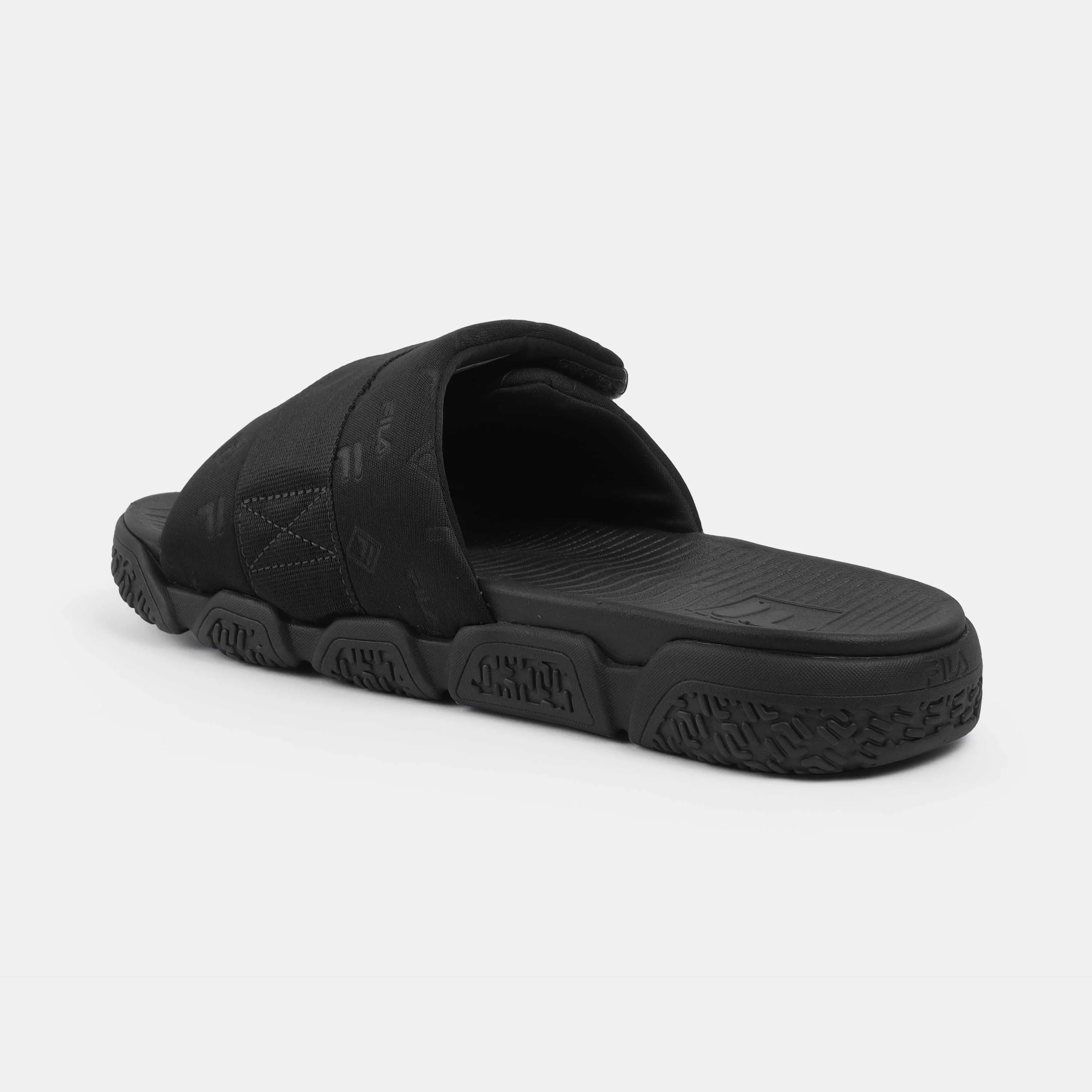 Fila Men Black Rapello Slide - Image 8