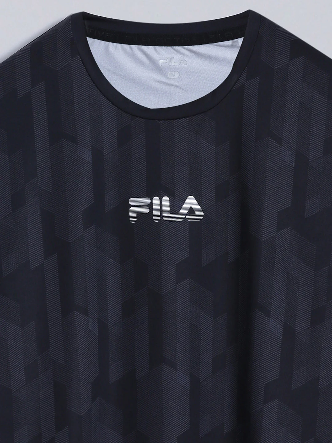 Fila Men Black T-Shirt Regular Fit - Image 9