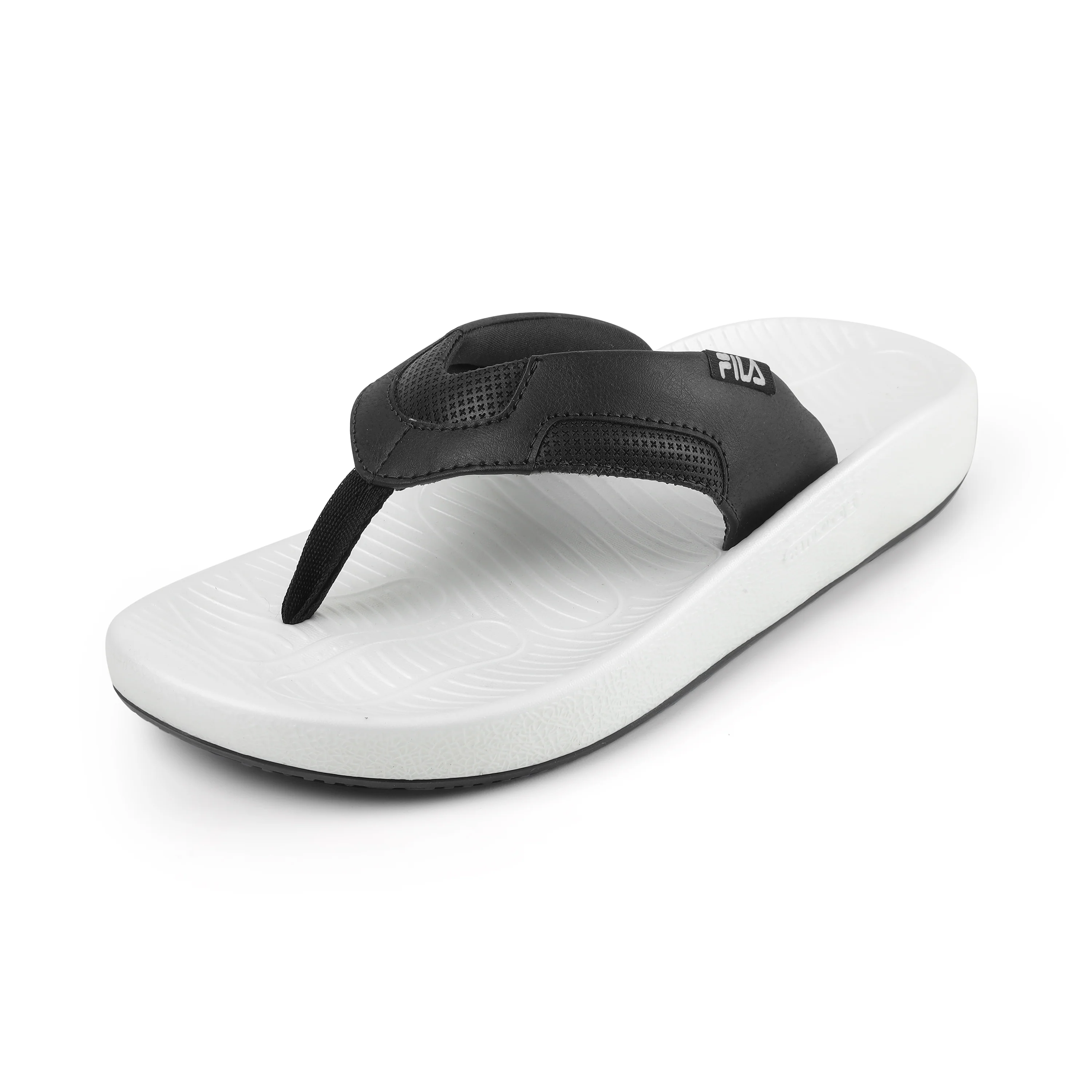 Fila Men Black-White Ario Dual Thong - Image 5