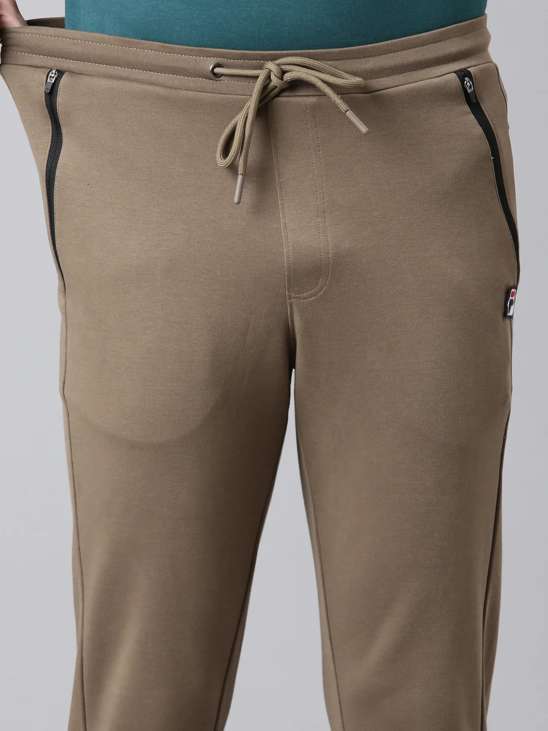 Fila Men Brown Bottom Wear Regular Fit - Image 10