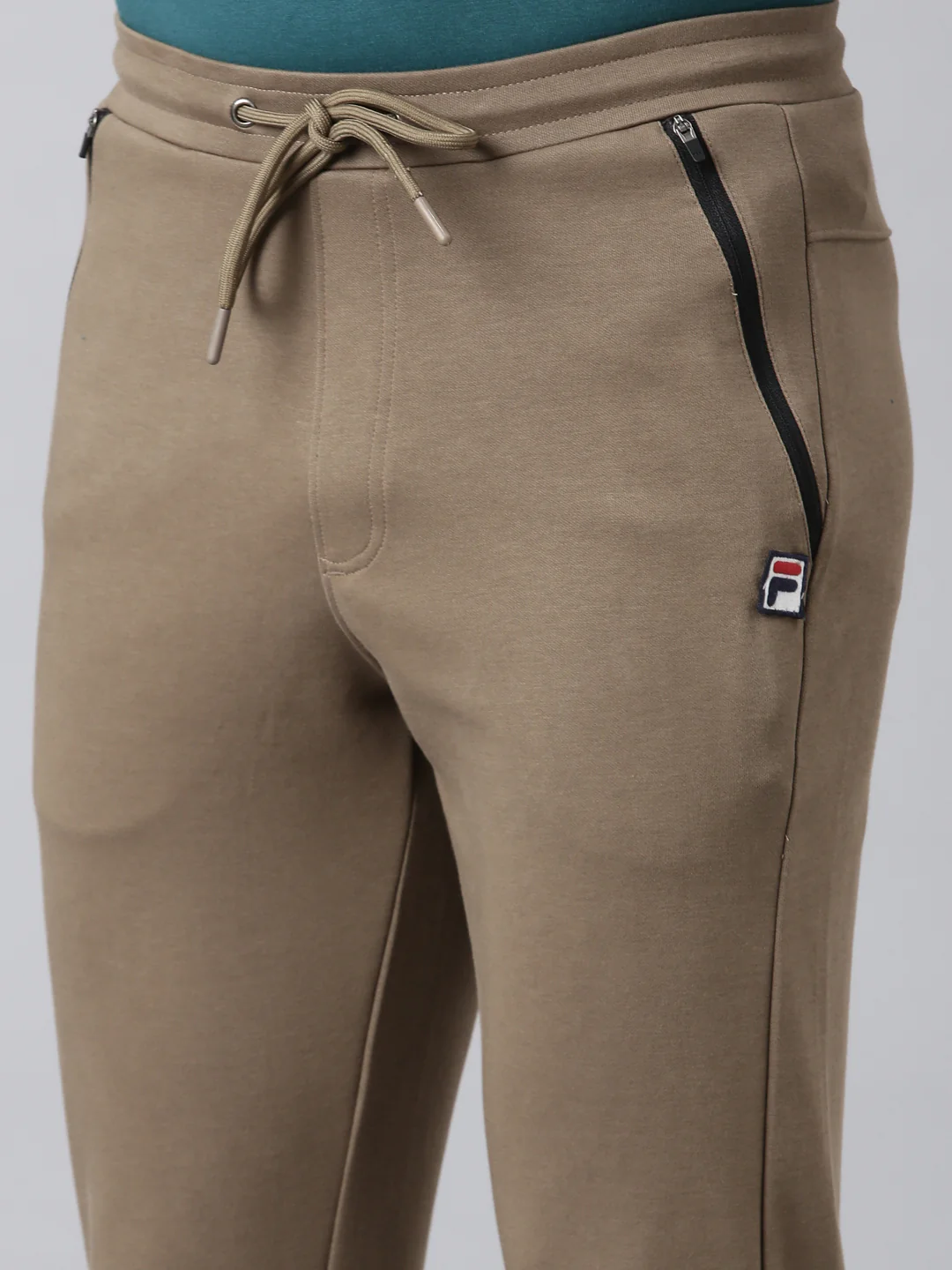 Fila Men Brown Bottom Wear Regular Fit - Image 8