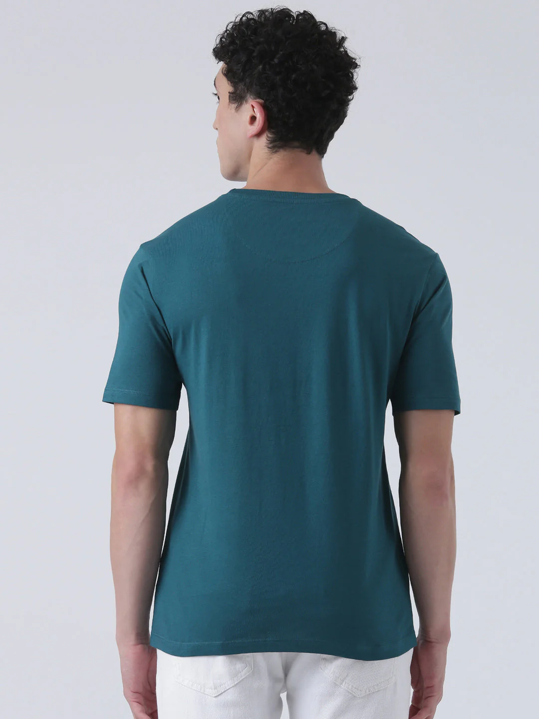 Fila Men Green T-Shirt Relaxed Fit - Image 6