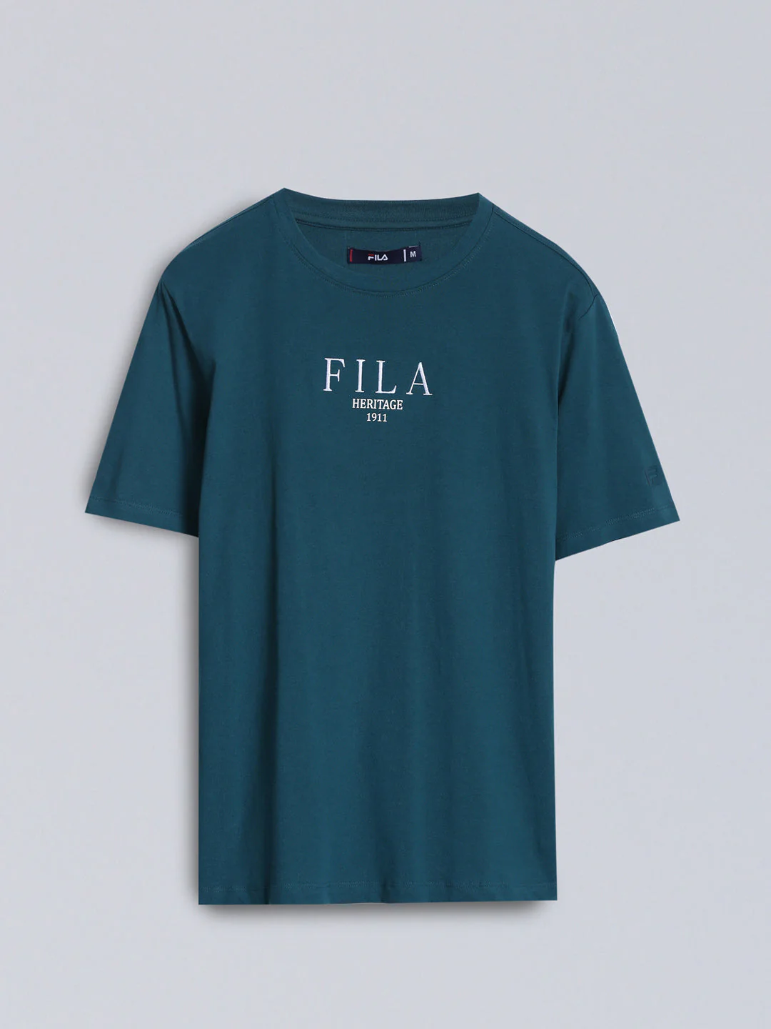 Fila Men Green T-Shirt Relaxed Fit - Image 9