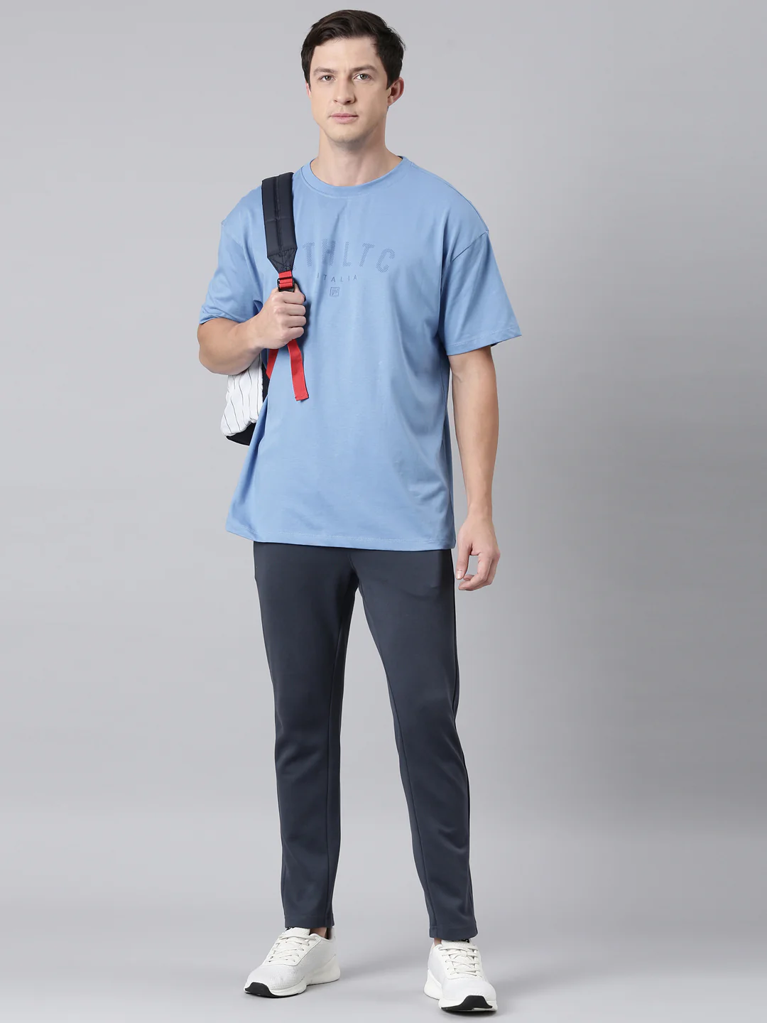 Fila Men Grey Bottom Wear Regular Fit - Image 6