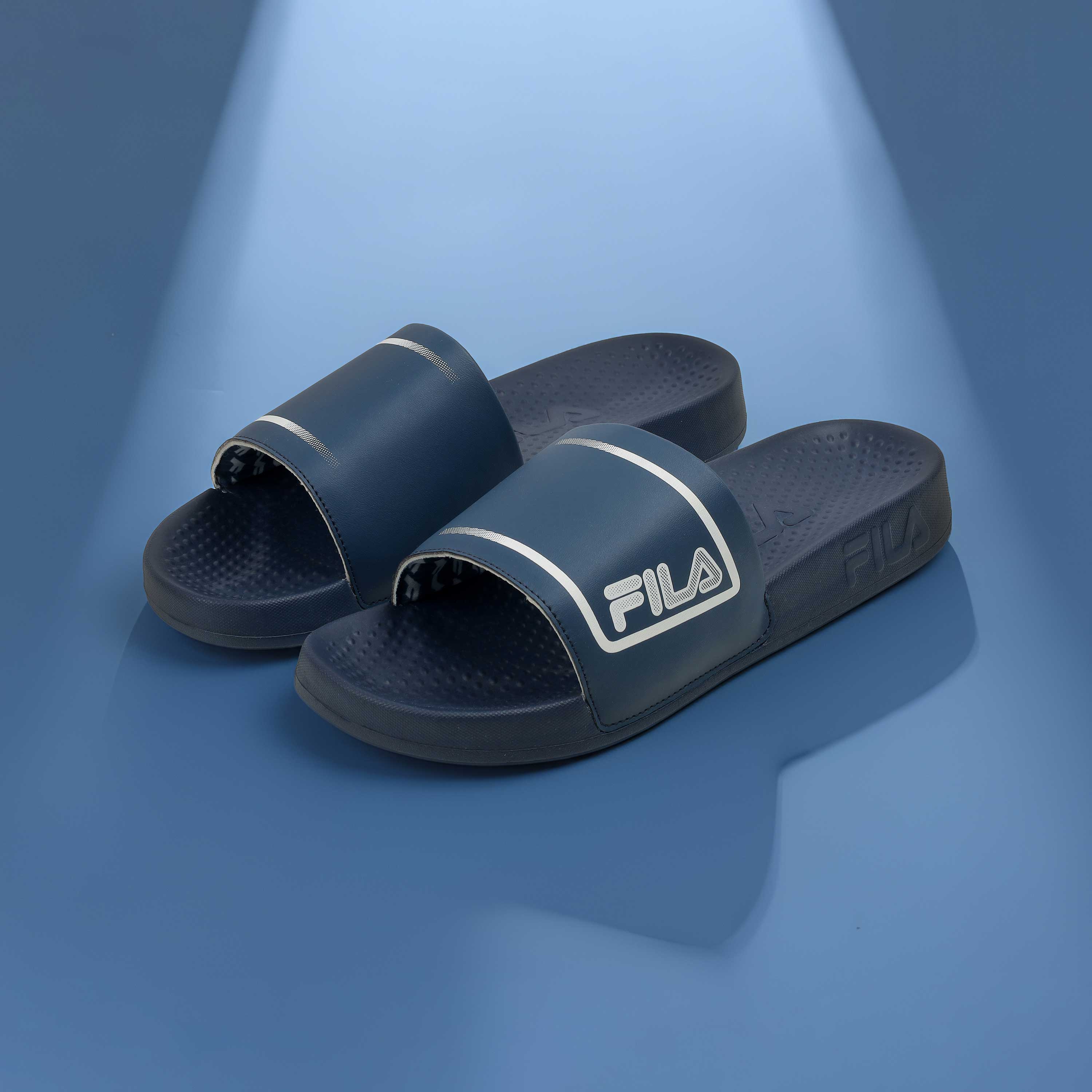 Fila Men Insignia Blue Ammer Slides - Image 3