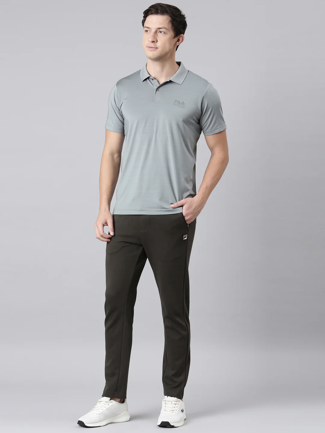 Fila Men Lime Green T-Shirts Regular Fit - Image 8