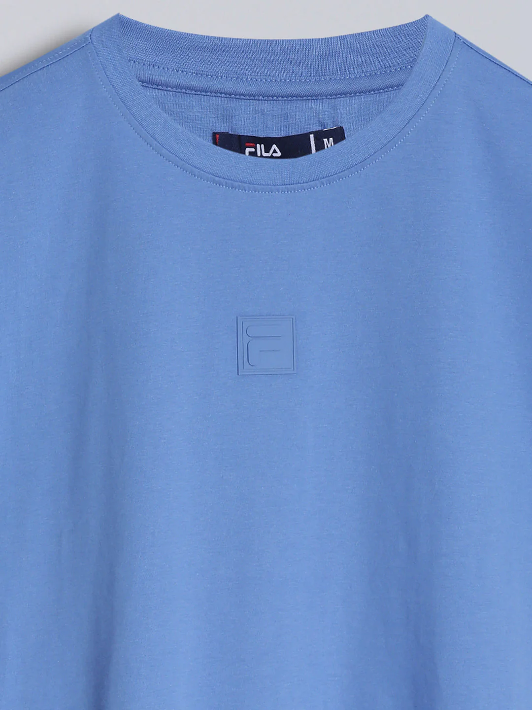 Fila Men Mid Blue T-Shirt Relaxed Fit - Image 9