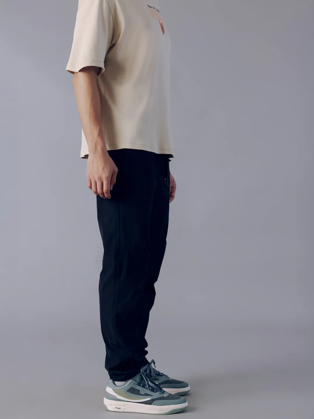 Fila Men Navy Marcel Track Pants - Image 4
