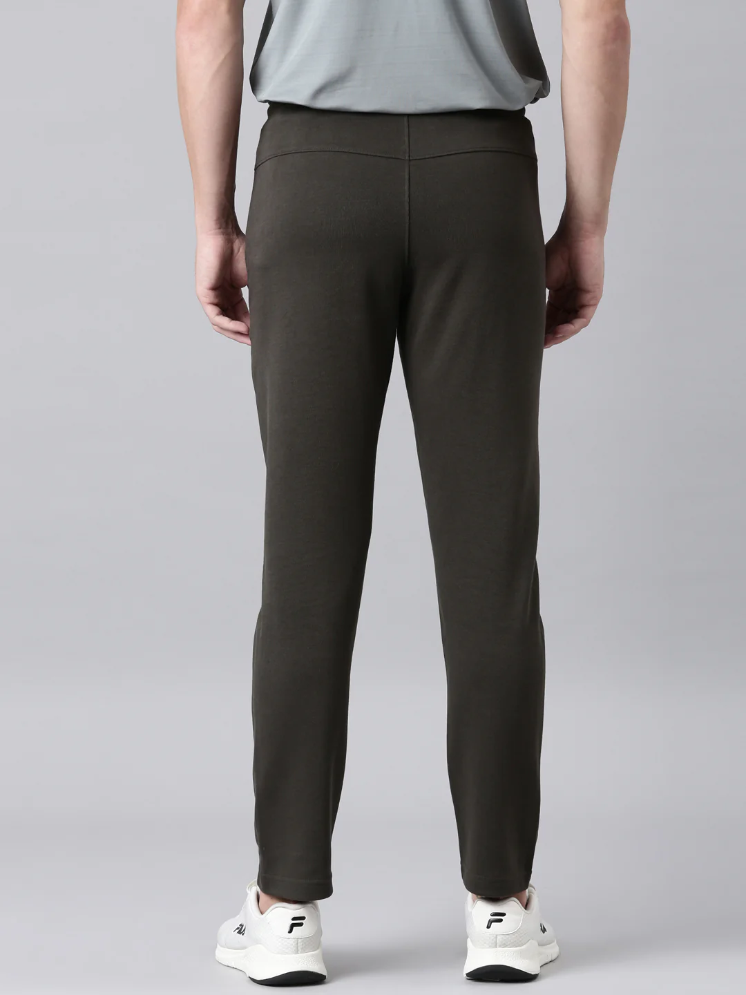 Fila Men Olive Bottom Wear Regular Fit - Image 4