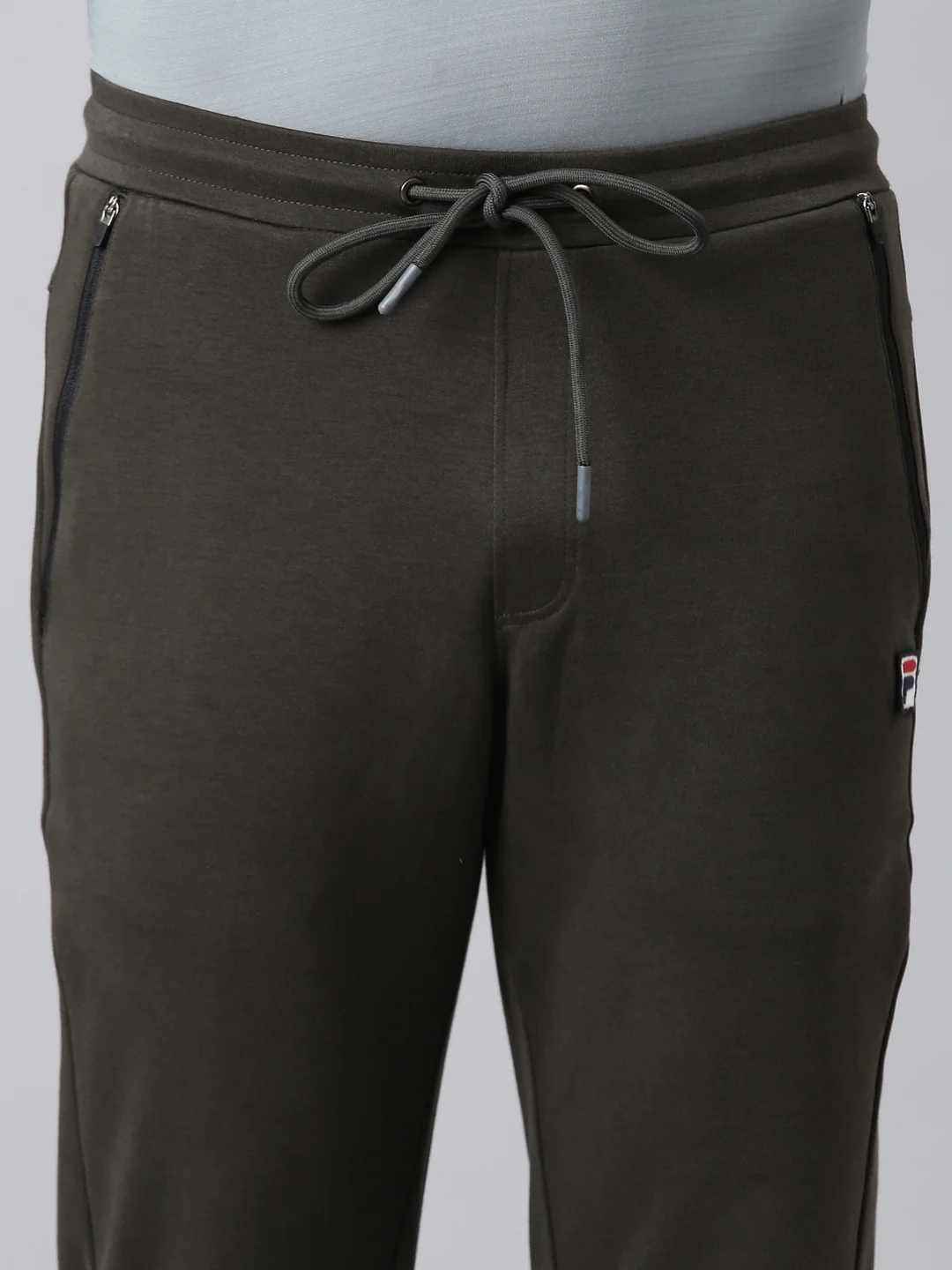 Fila Men Olive Bottom Wear Regular Fit - Image 7