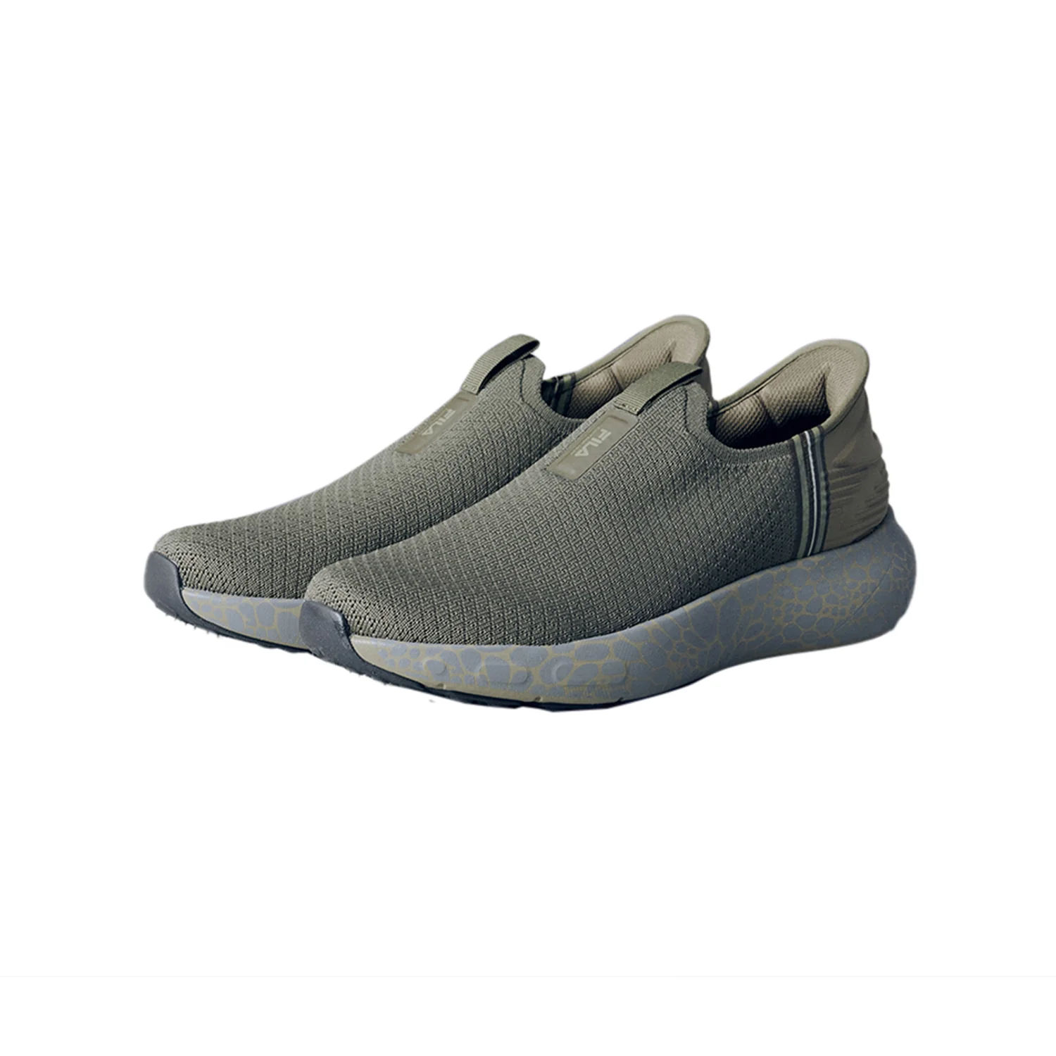 Fila Men Olive Ease Marble Shoes - Image 3