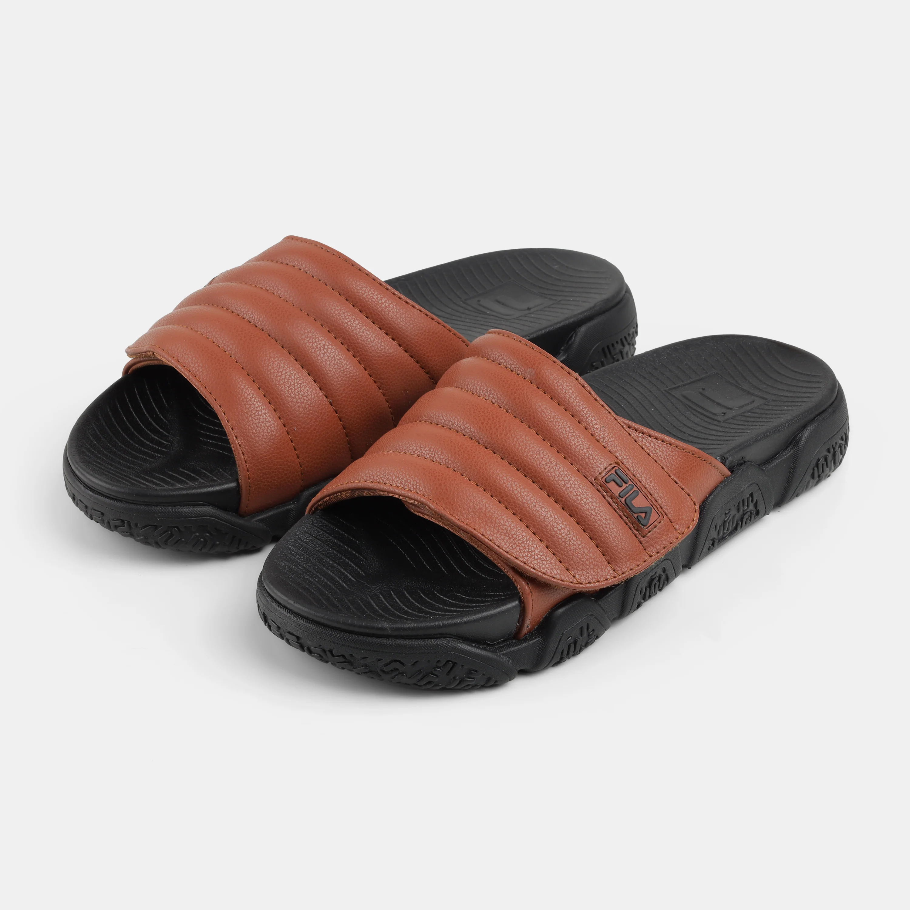 Fila Unisex Tan Forida Sliders - Image 3