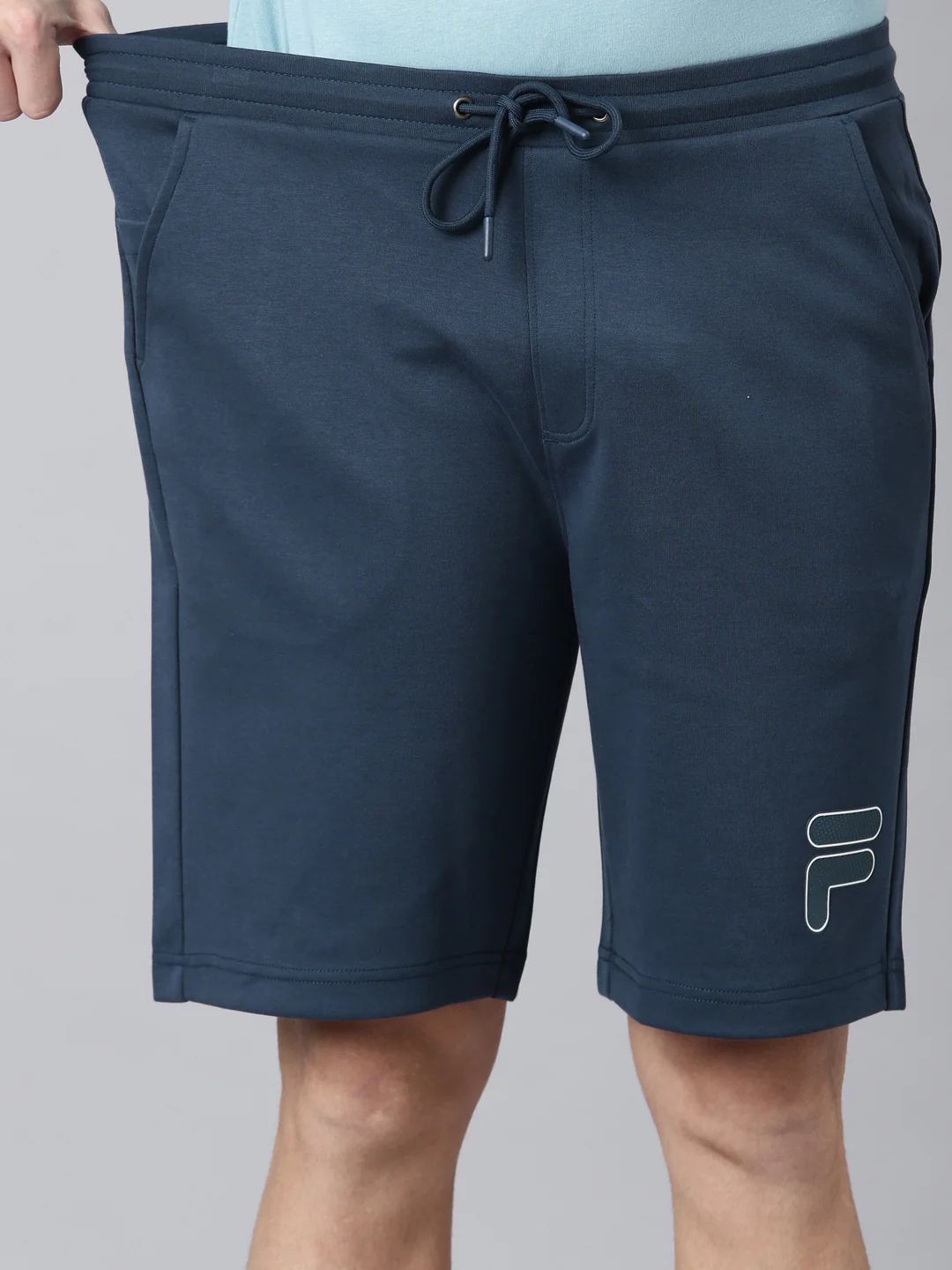 Fila Men Teal Shorts Regular Fit - Image 10