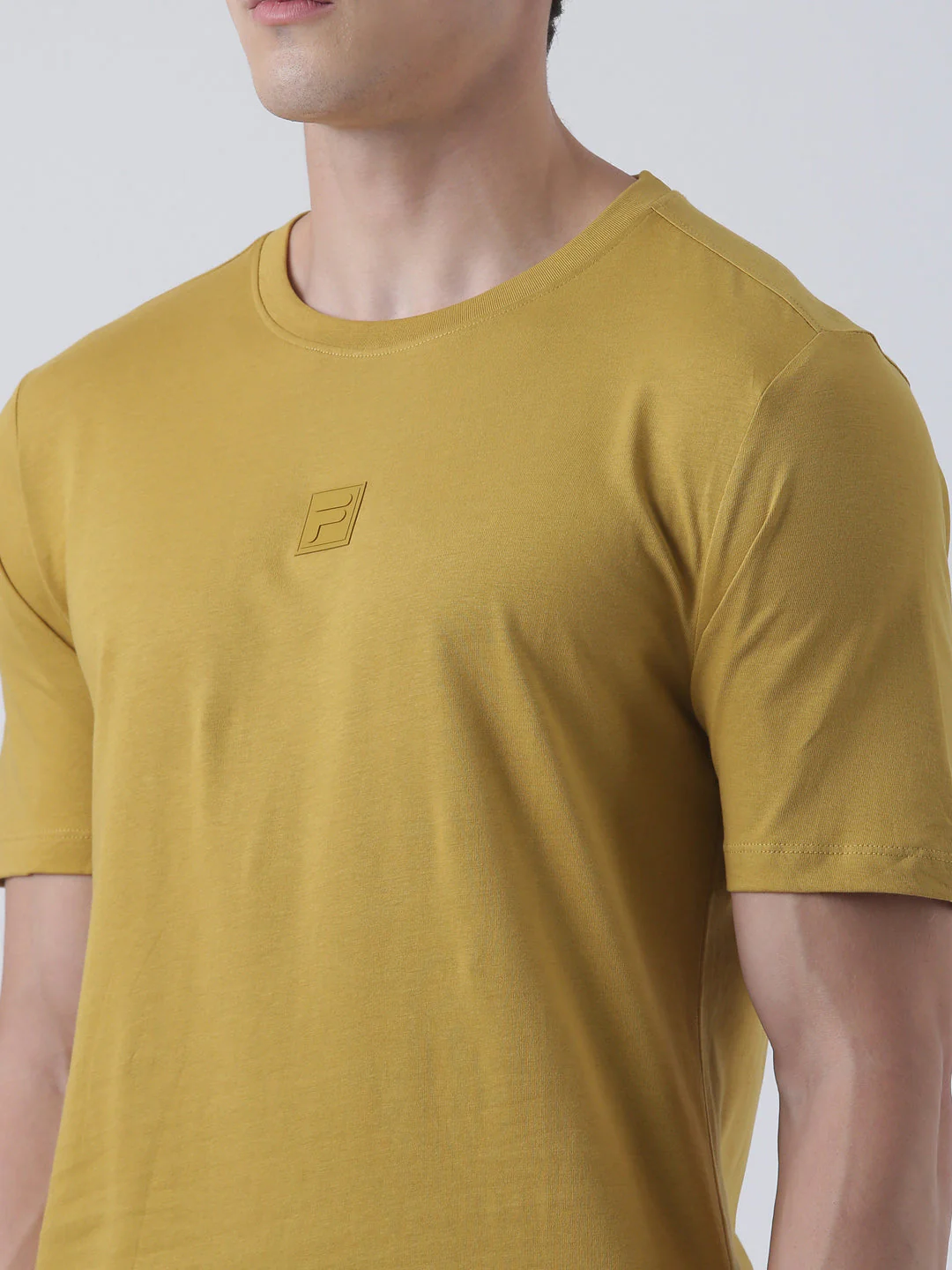 Fila Men Yellow T-Shirt Relaxed Fit - Image 3
