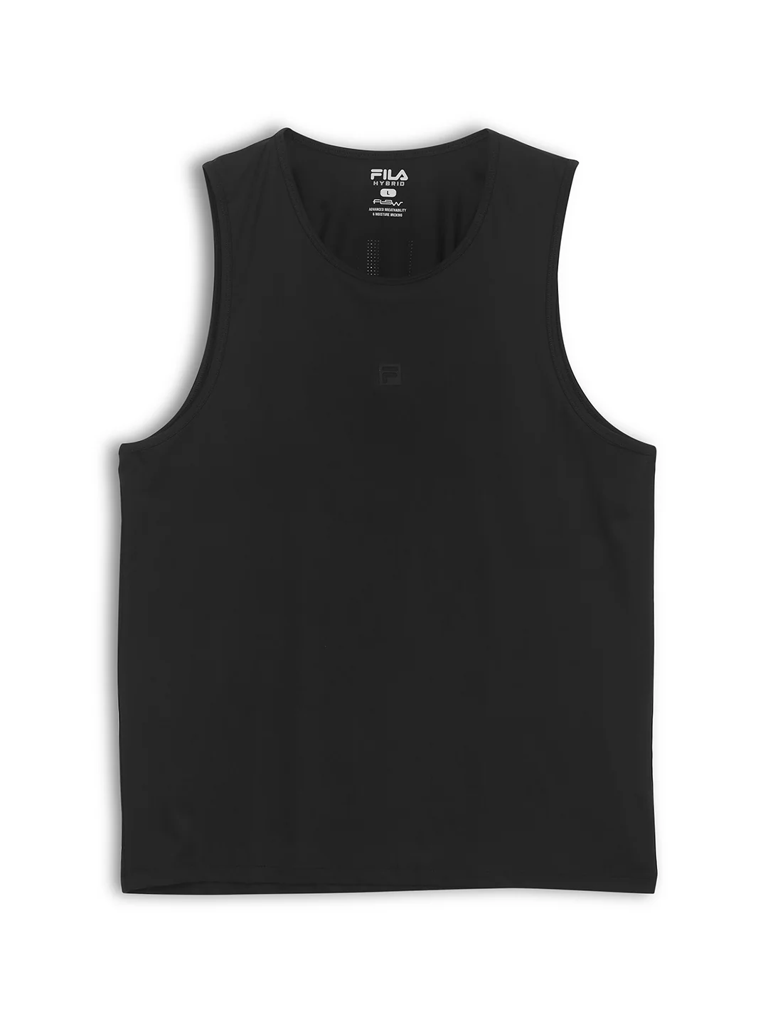 Fila Mens Black Bolt Sleeve Less - Image 4