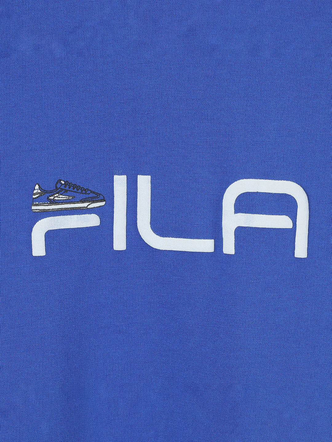 Fila Mens Blue Ash Tee T-Shirts - Image 3