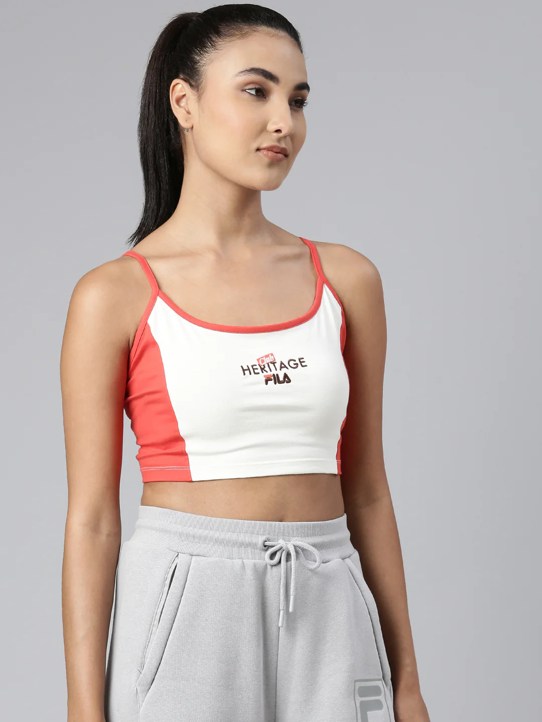 Fila Peacoat Mimi Women Sleeveless Crop Top - Image 4