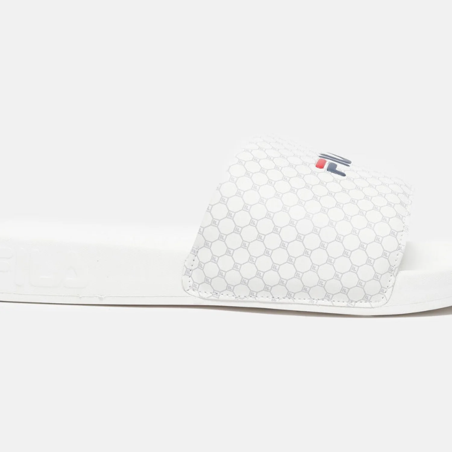 Fila Savil White Slides For Men - Image 8