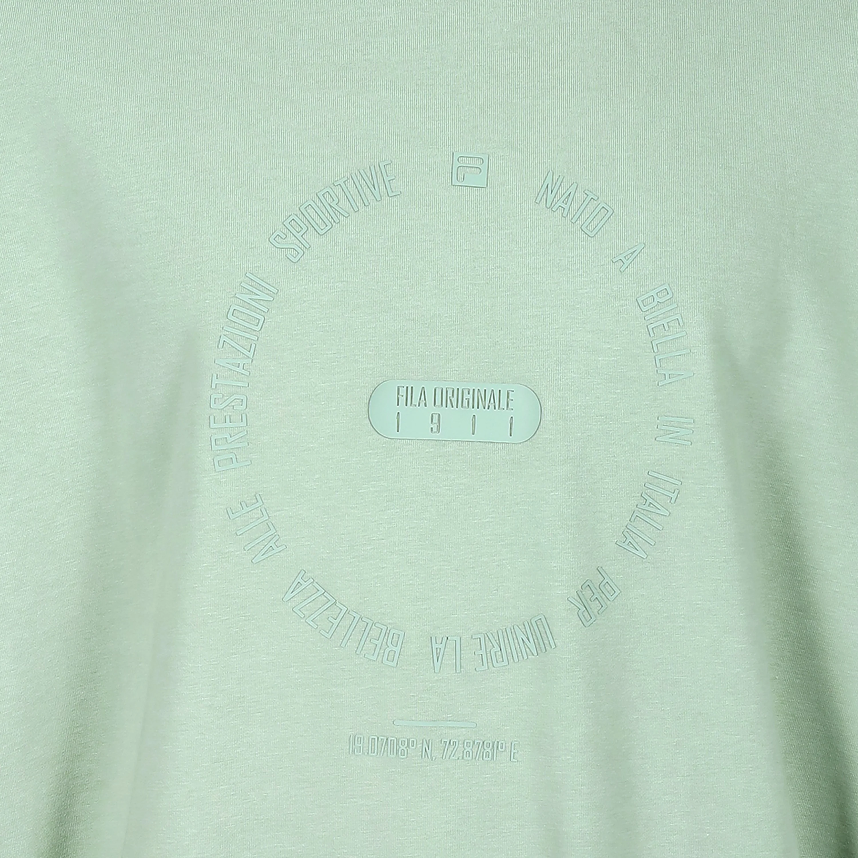 Fila Unisex Blue Bass Sweatshirt - Image 4