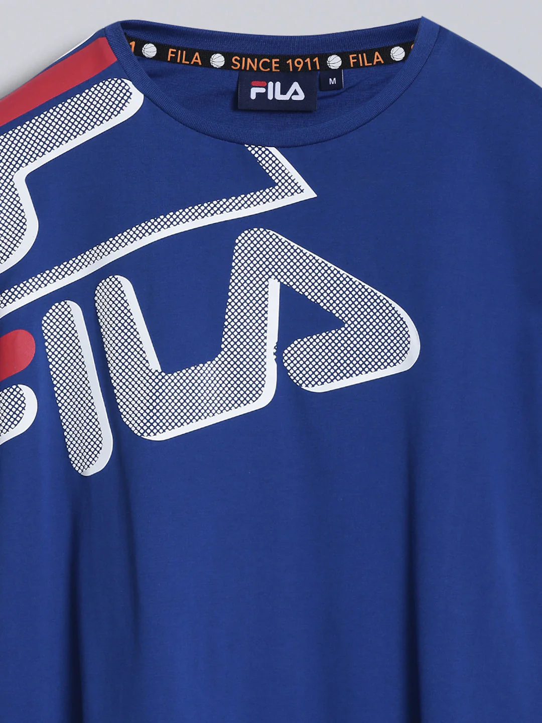 Fila Unisex Monaco Blue T-Shirt Relaxed Fit - Image 10
