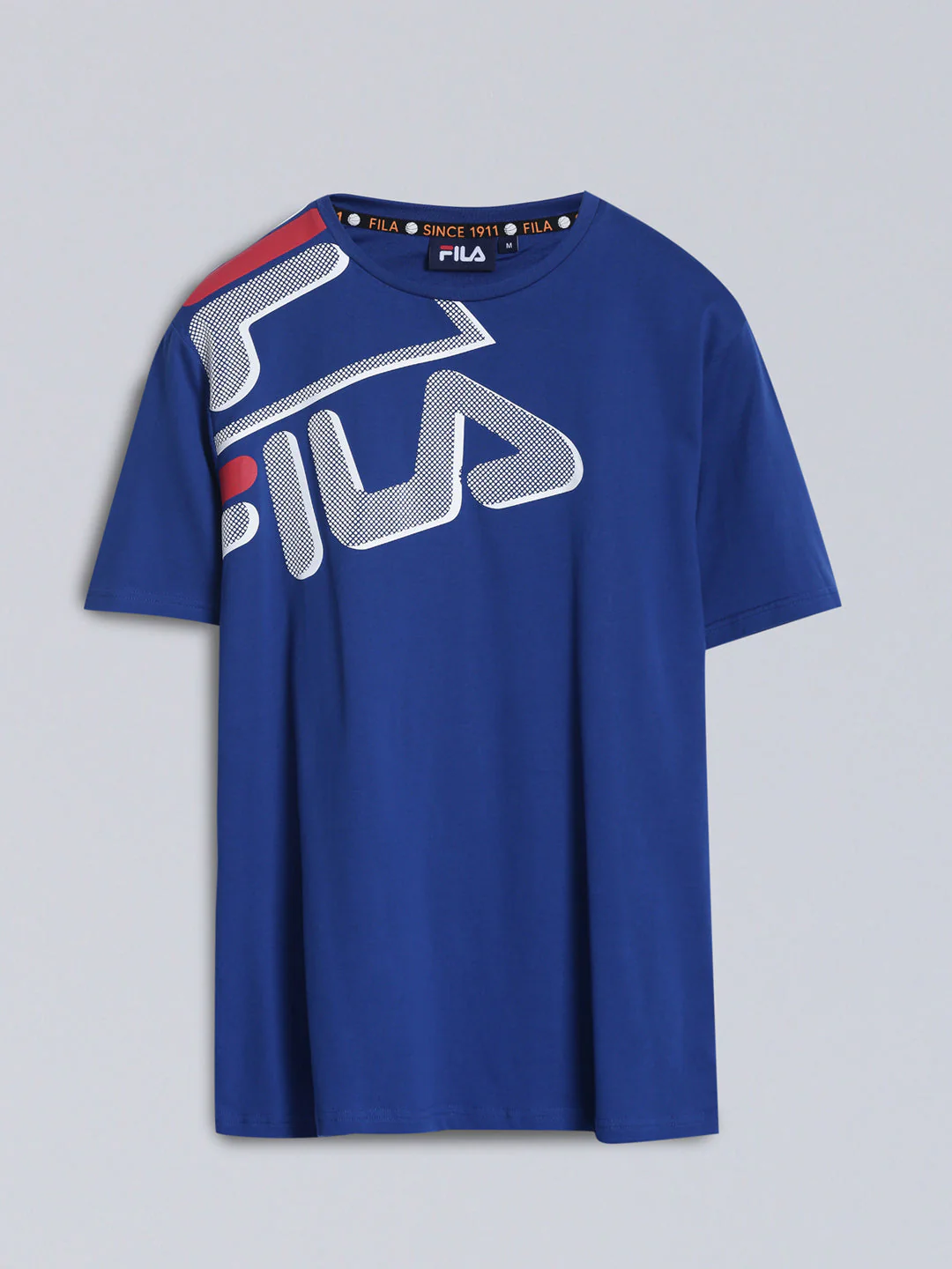 Fila Unisex Monaco Blue T-Shirt Relaxed Fit - Image 9