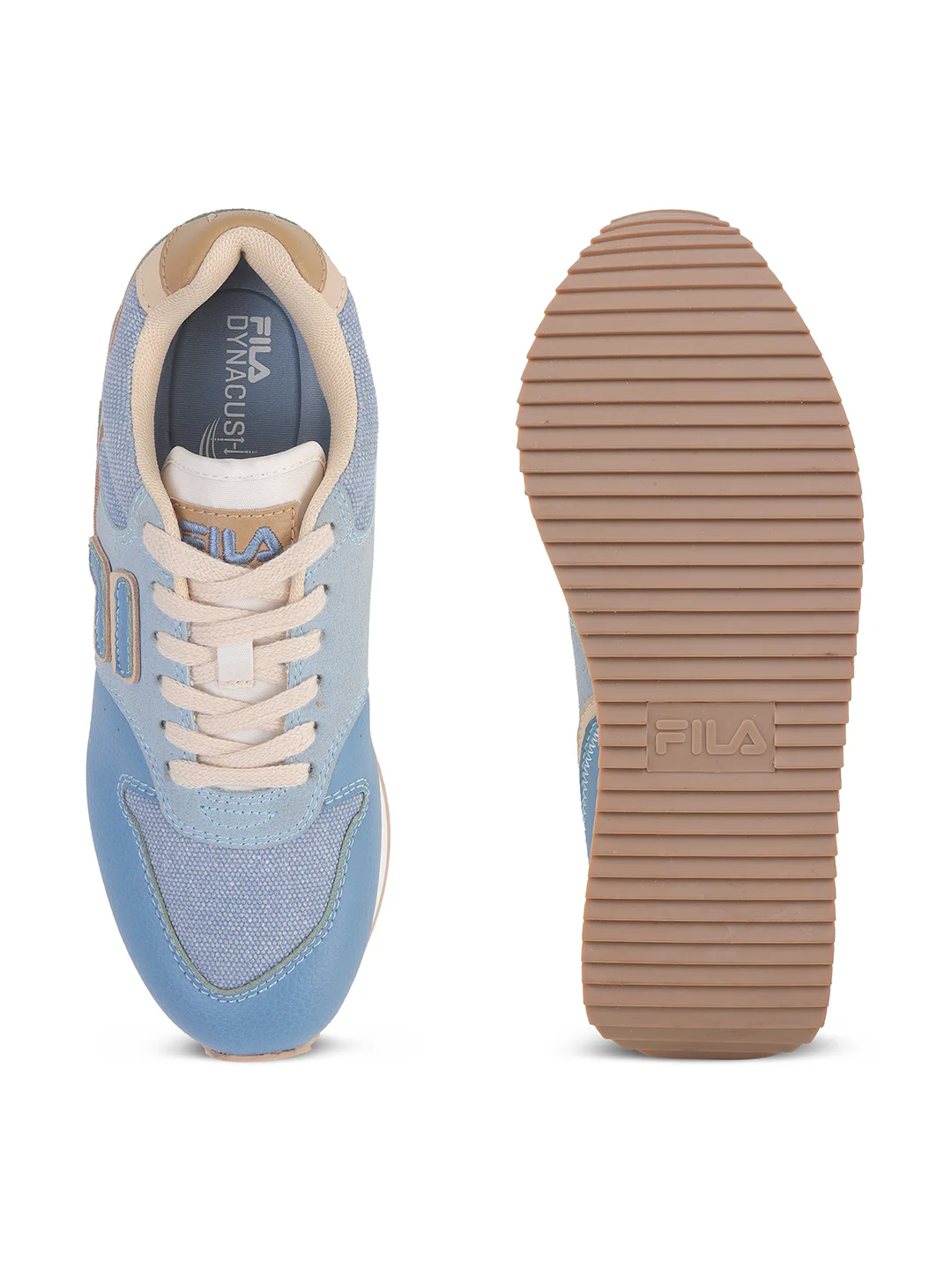 Fila Women Denim Blue Retro-Jo Textile Shoes - Image 8