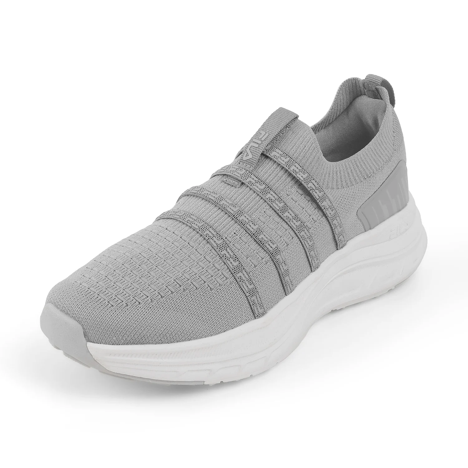 Fila Men Grey Ease Quad Shoes - Image 5