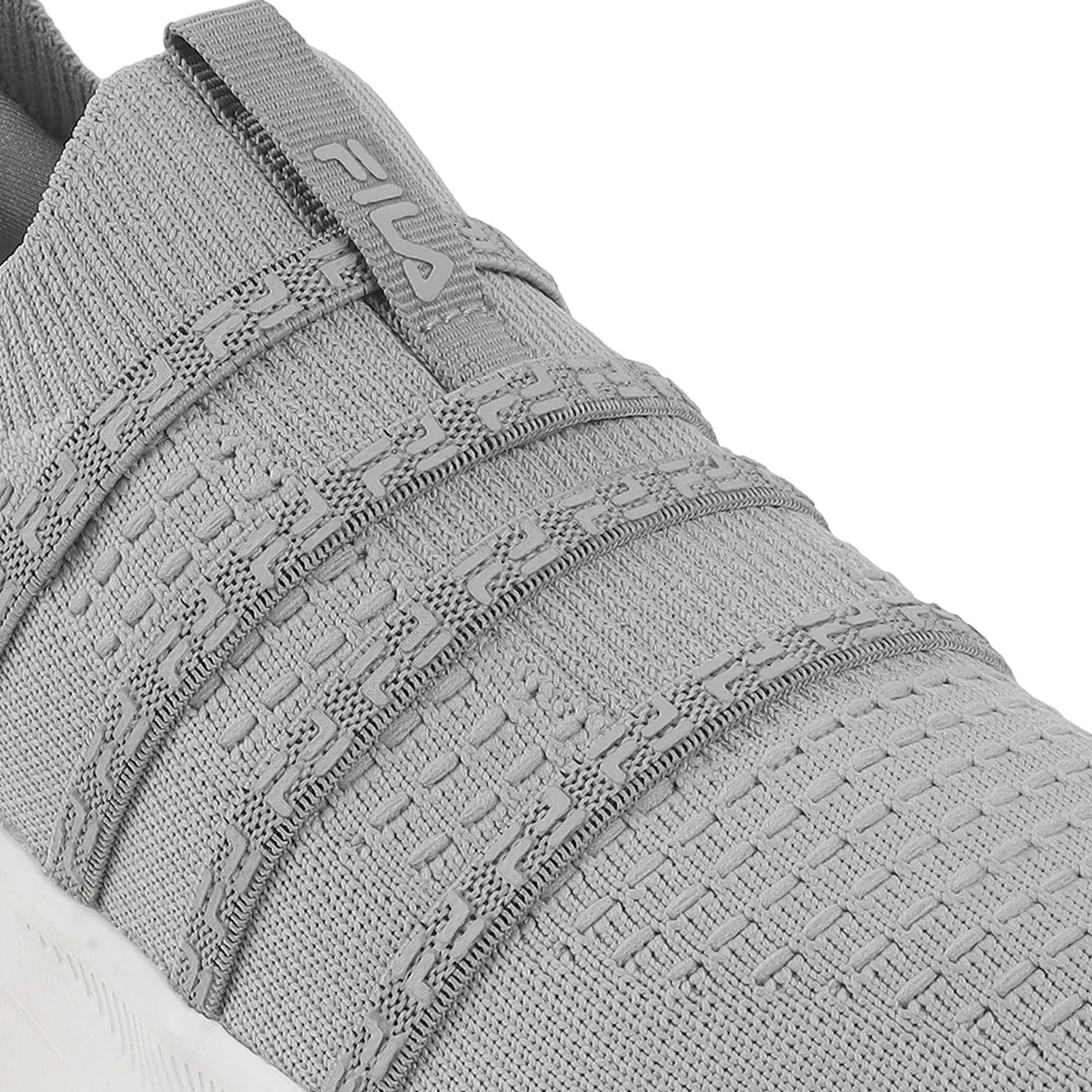 Fila Men Grey Ease Quad Shoes - Image 6