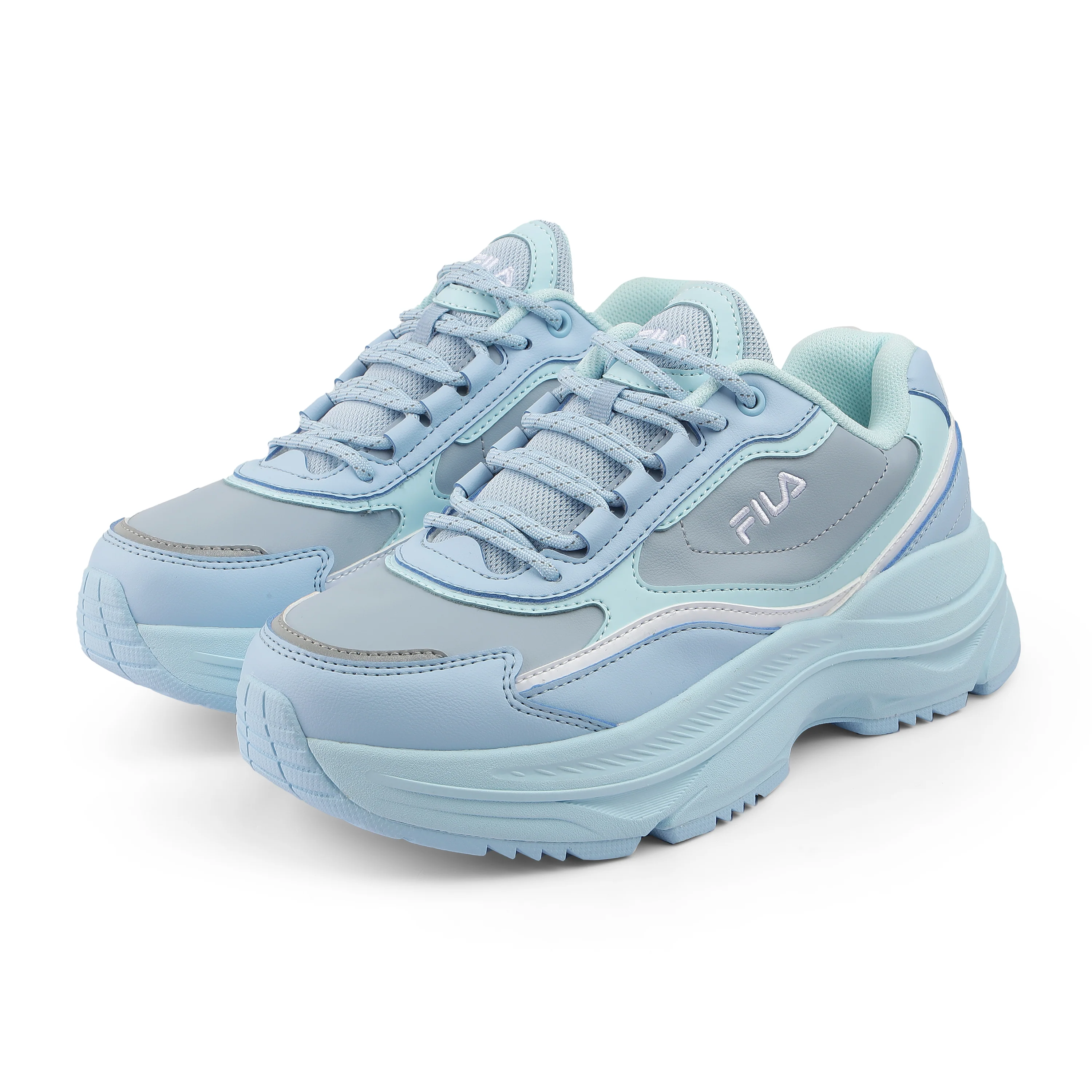 Fila Women Light Blue Fila Wavy Day Shoes - Image 7