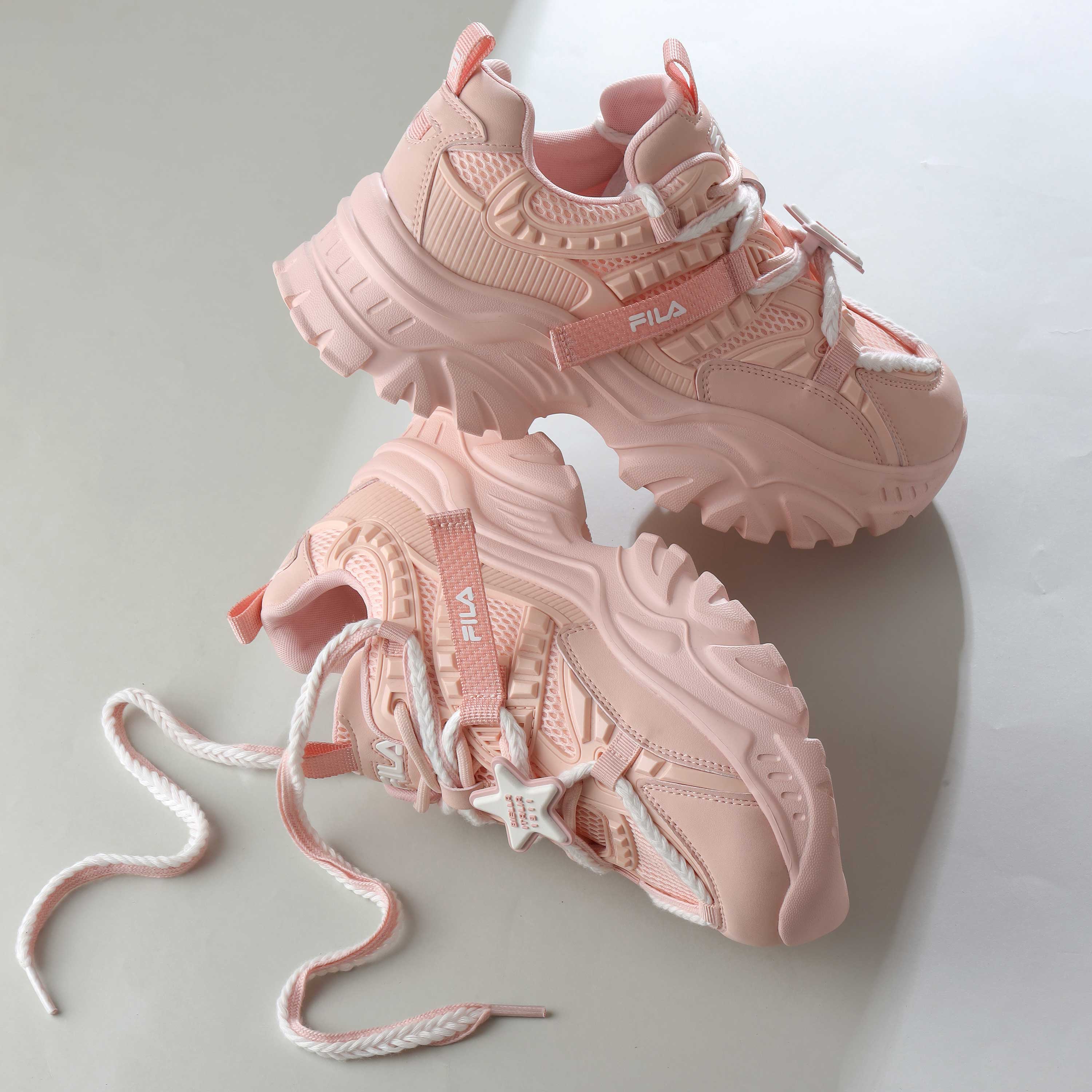 Fila Women Pink Envi Victori Shoes - Image 4