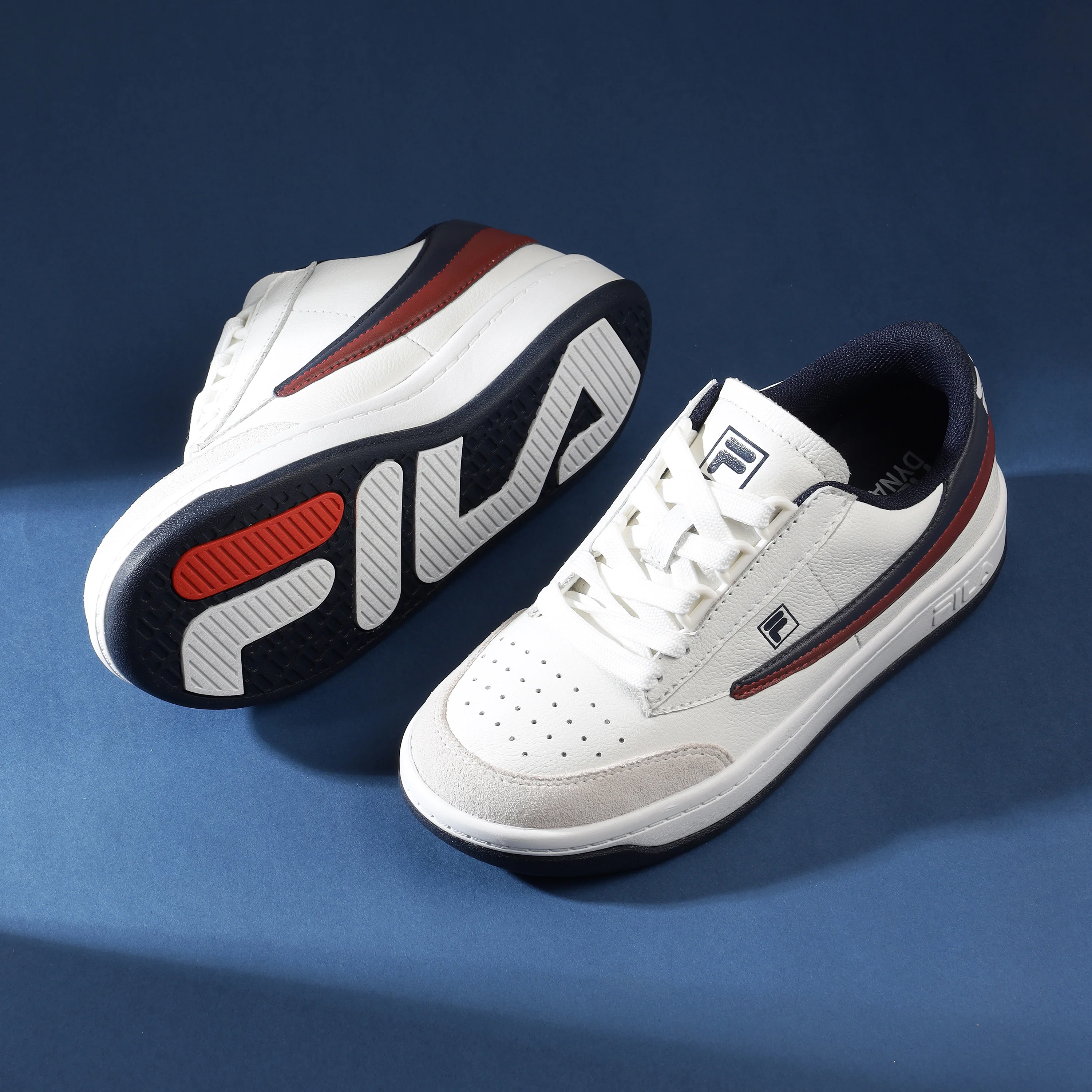 Fila Women White Tenn Serve Shoes - Image 3
