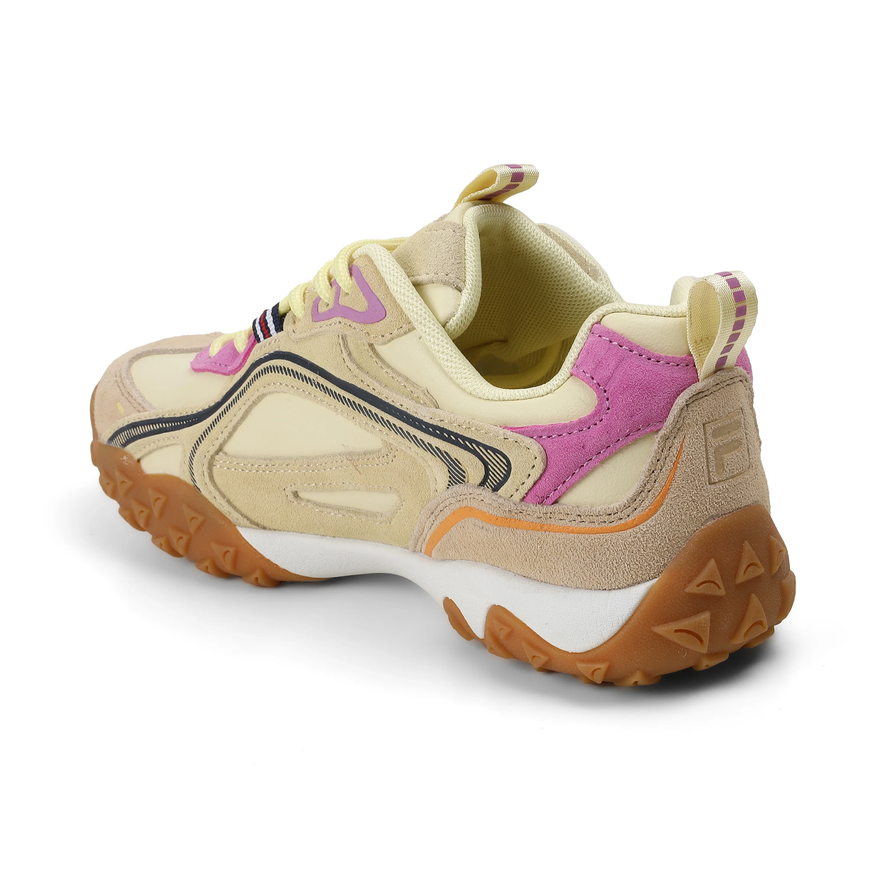 Fila Women Yellow Merzi Shoe - Image 9