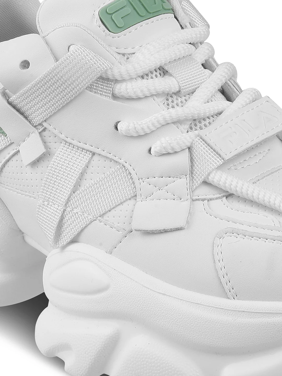 Fila Womens Envi Halli Off White Sneakers - Image 7