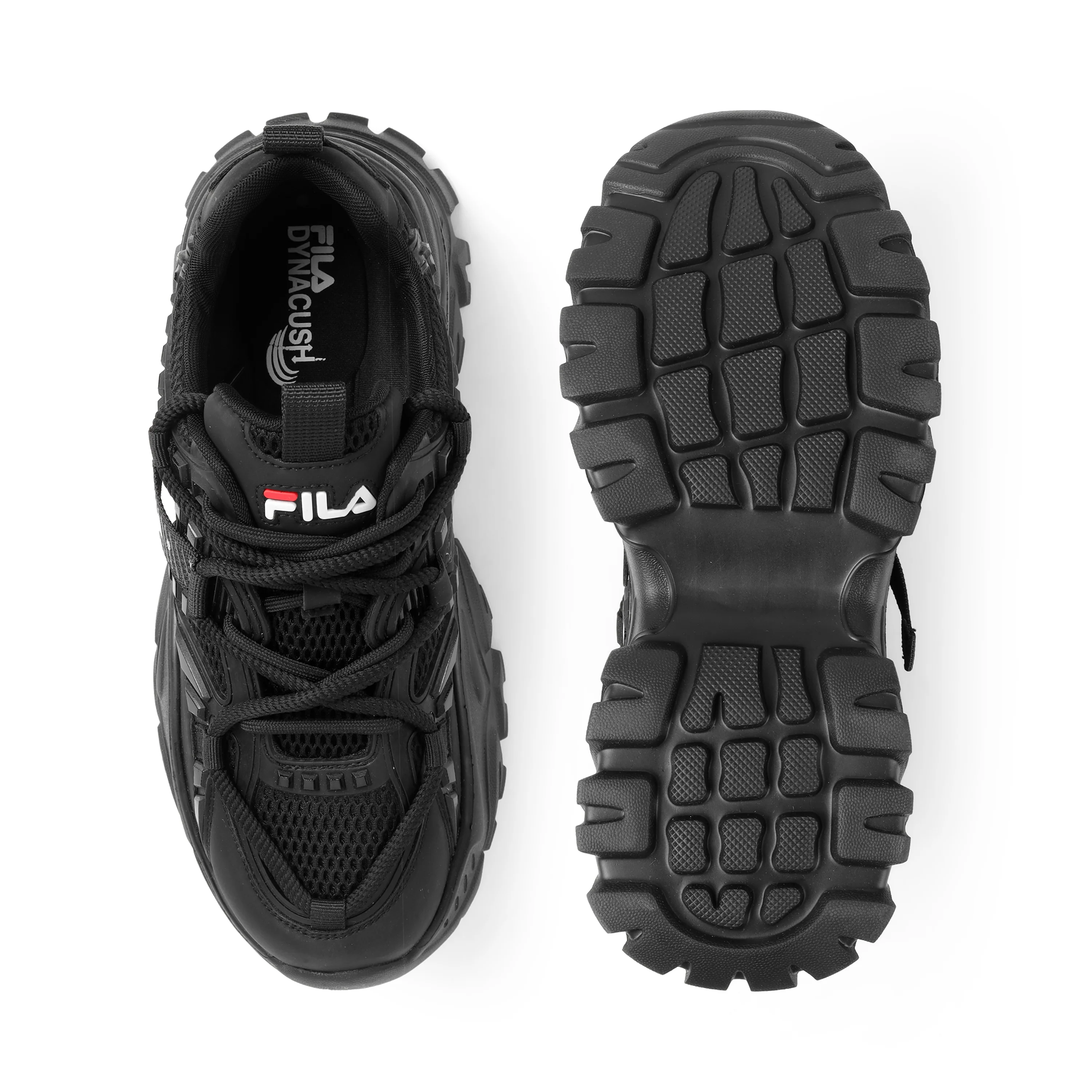 Fila Womens Envi Victori Black Sneakers - Image 6